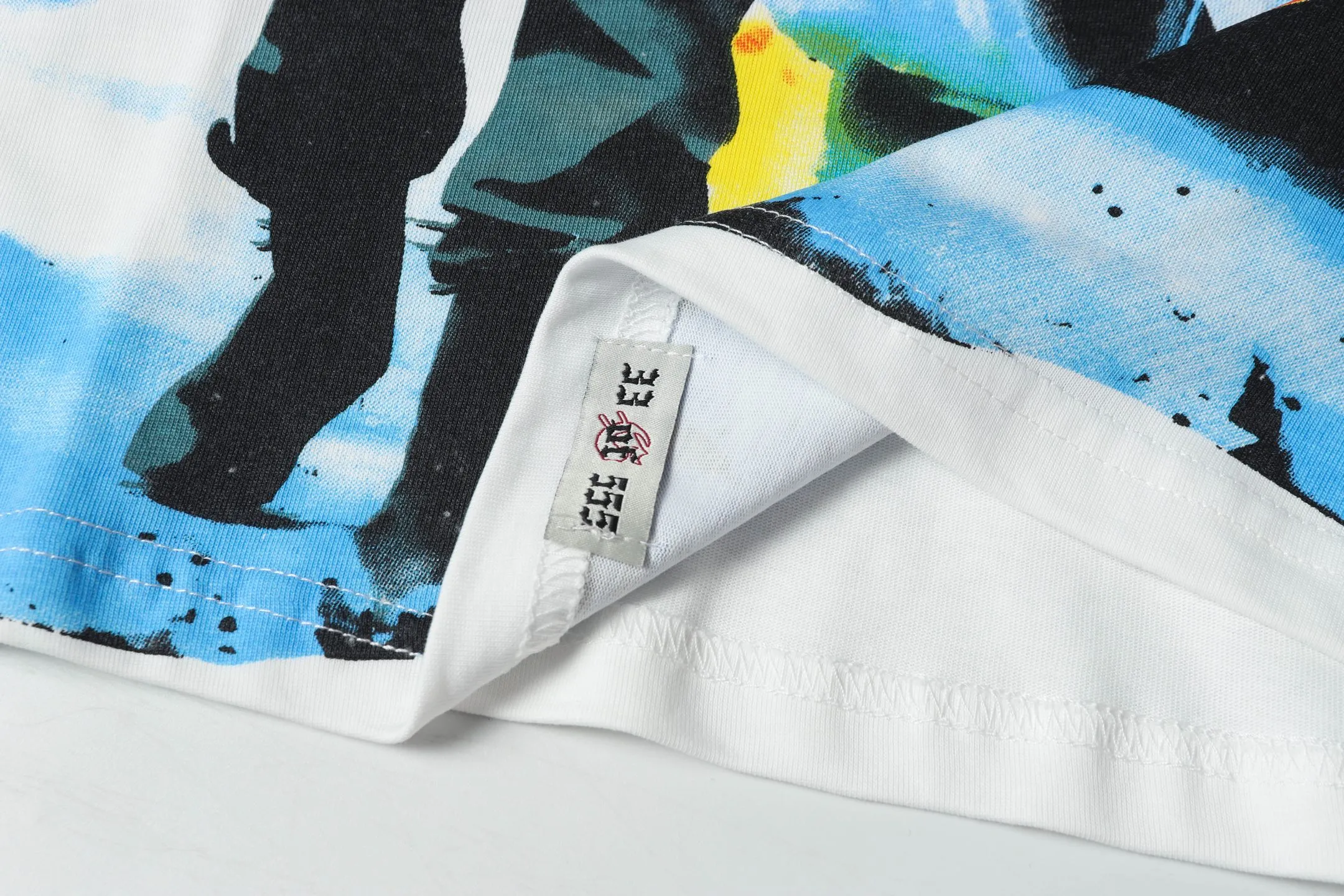5028#White｜ Godspeed Retro T（ ） （fabric）：32 Sizes（size）：S-M-L-XL （colour）：White 👉