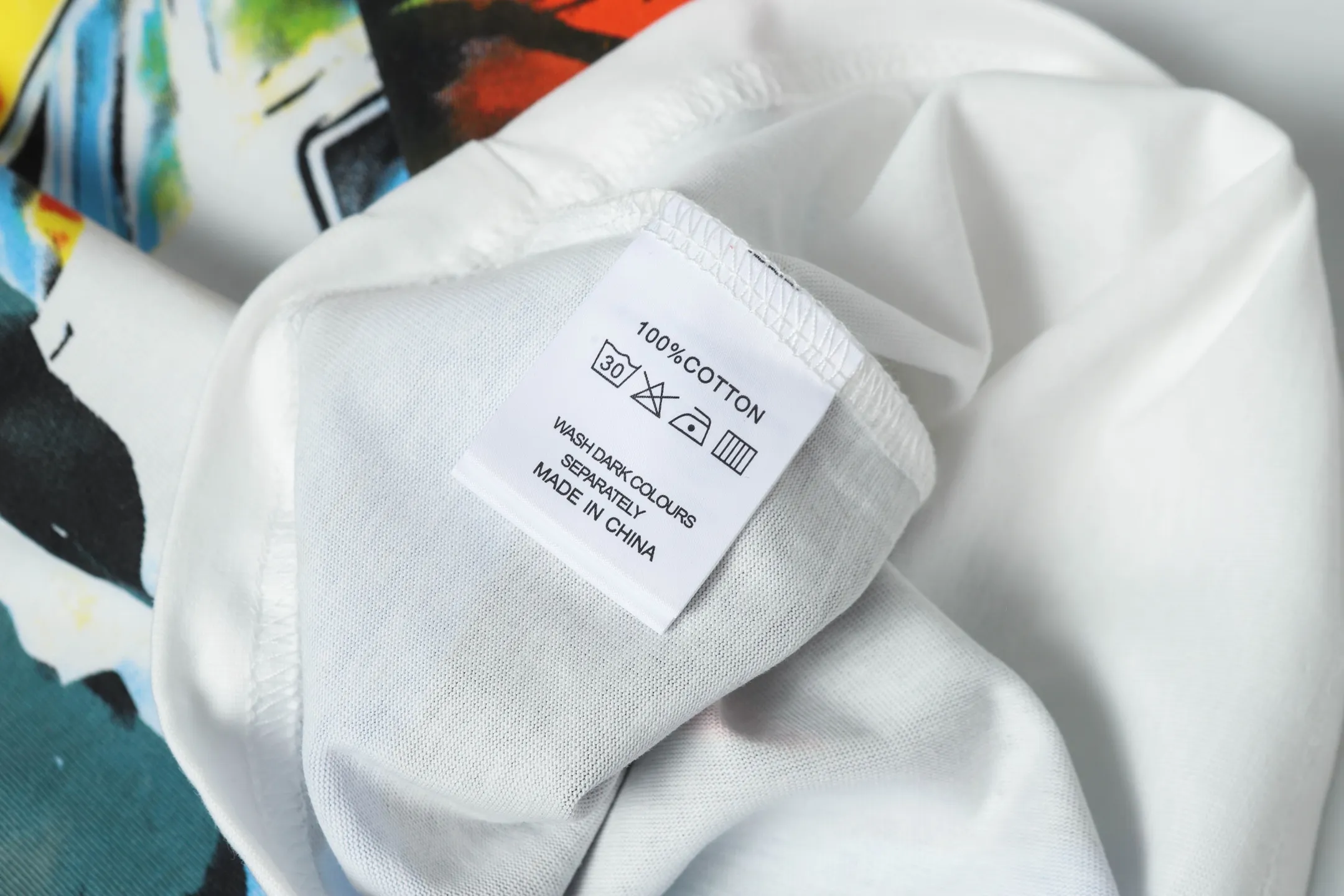 5028#White｜ Godspeed Retro T（ ） （fabric）：32 Sizes（size）：S-M-L-XL （colour）：White 👉
