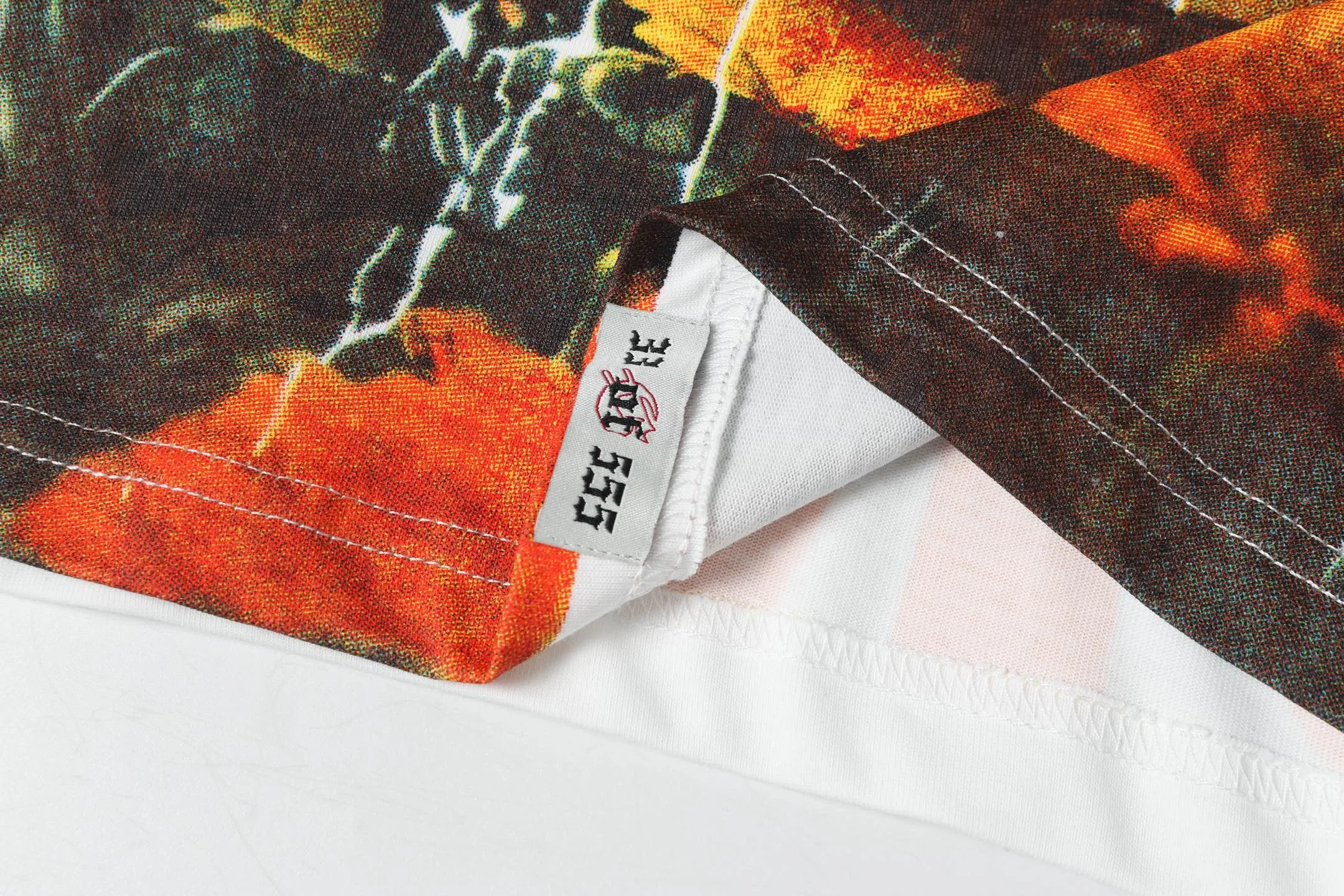 5070#White｜ Godspeed Retro T（ ） （fabric）：32 Sizes（size）：S-M-L-XL （colour）：White 👉 👉