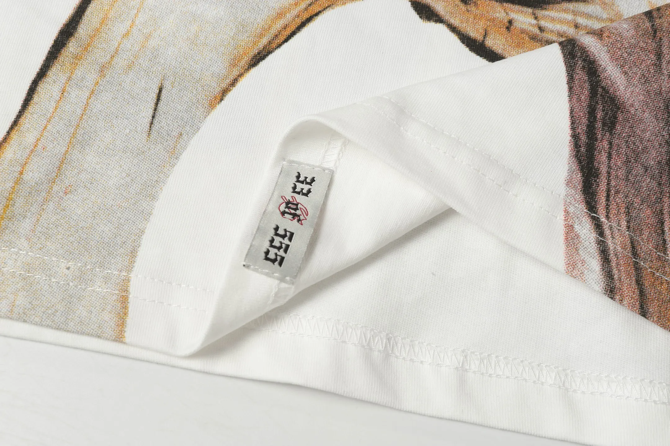 5013#White｜ ｜ Godspeed Retro T（ ） （fabric）：32 Sizes（size）：S-M-L-XL （colour）：White、 、