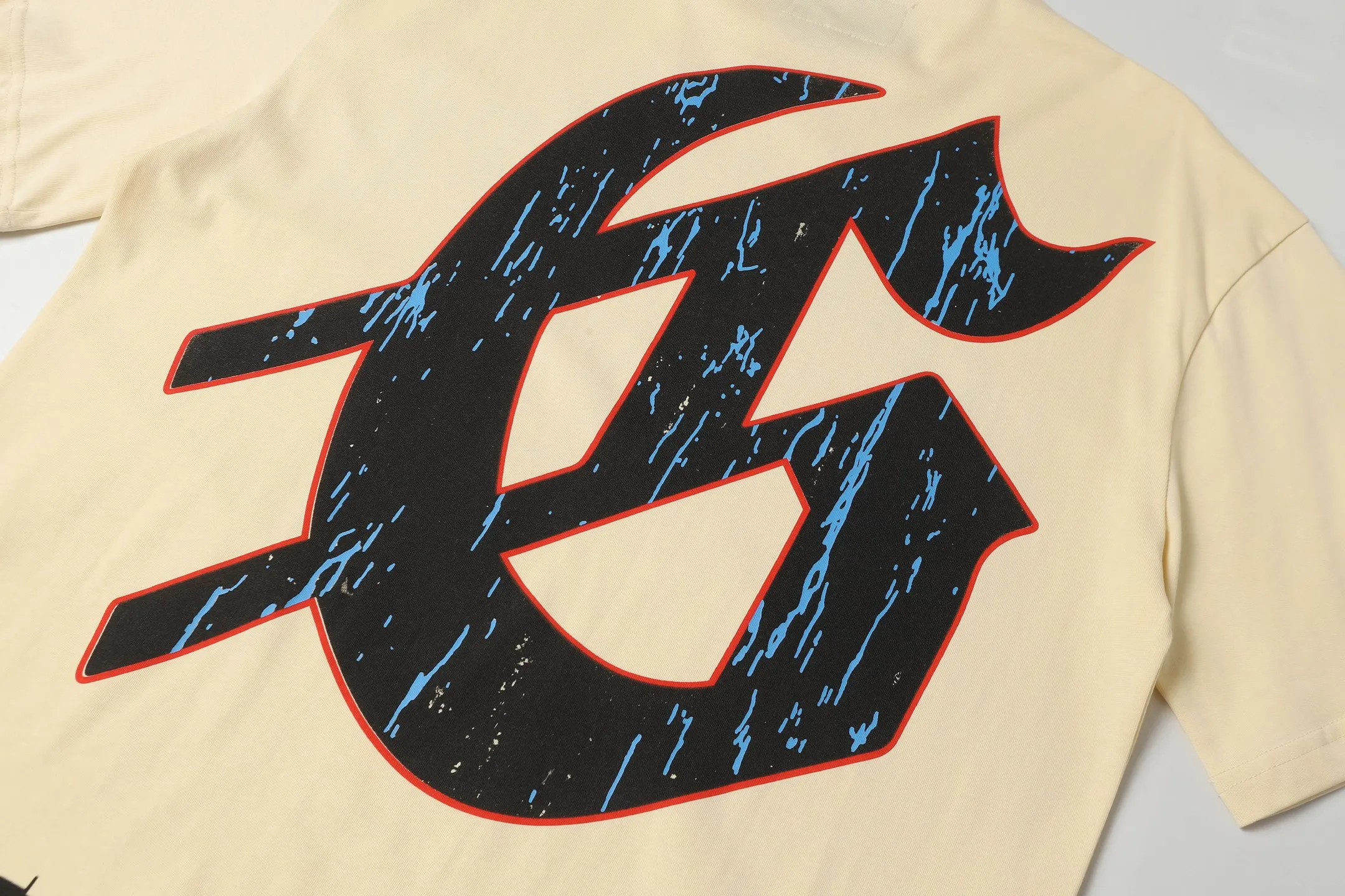 5021#White/ ｜ Godspeed Retro T（ ） （fabric）：32 Sizes（size）：S-M-L-XL （colour）：White、 、
