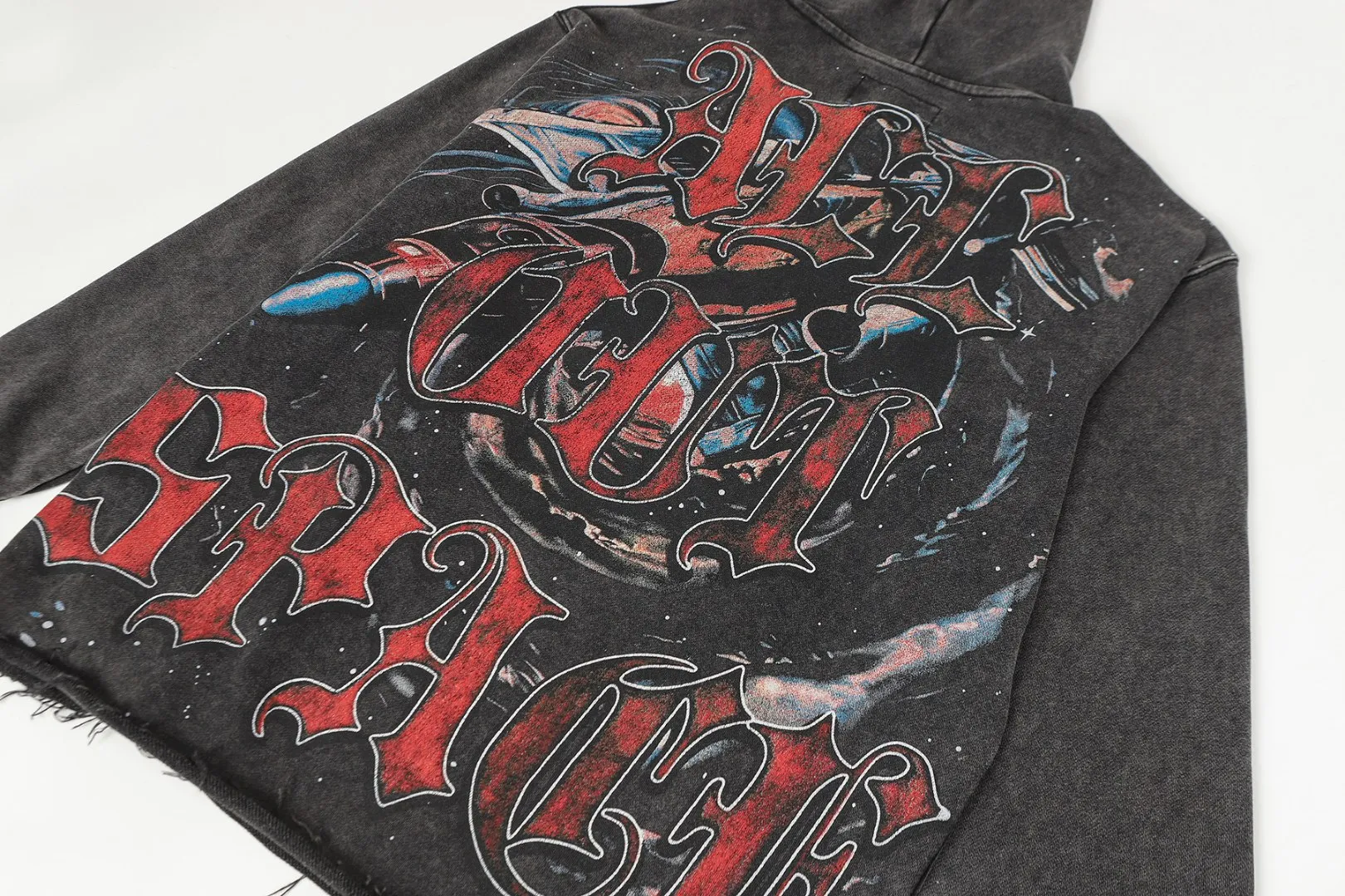 6856# Black/ ｜ Godspeed Retro （ ） （fabric）： 100% Sizes（size）：S-M-L-XL （colour）： Black/