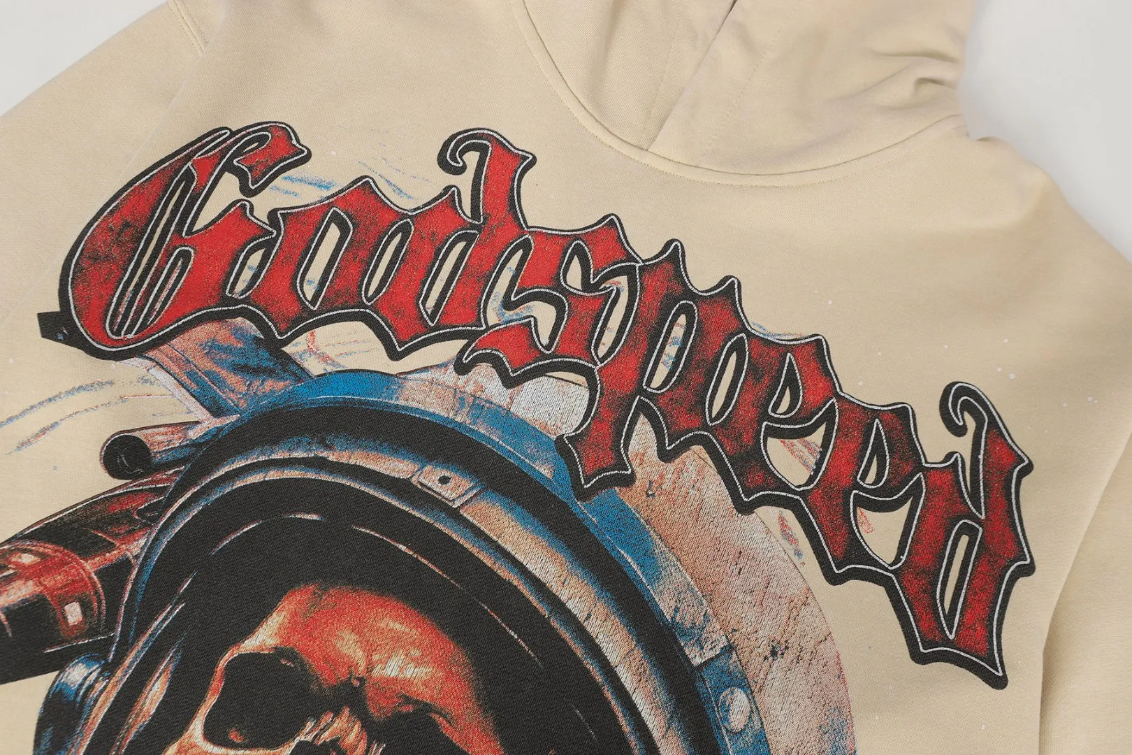 6856# Black/ ｜ Godspeed Retro （ ） （fabric）： 100% Sizes（size）：S-M-L-XL （colour）： Black/