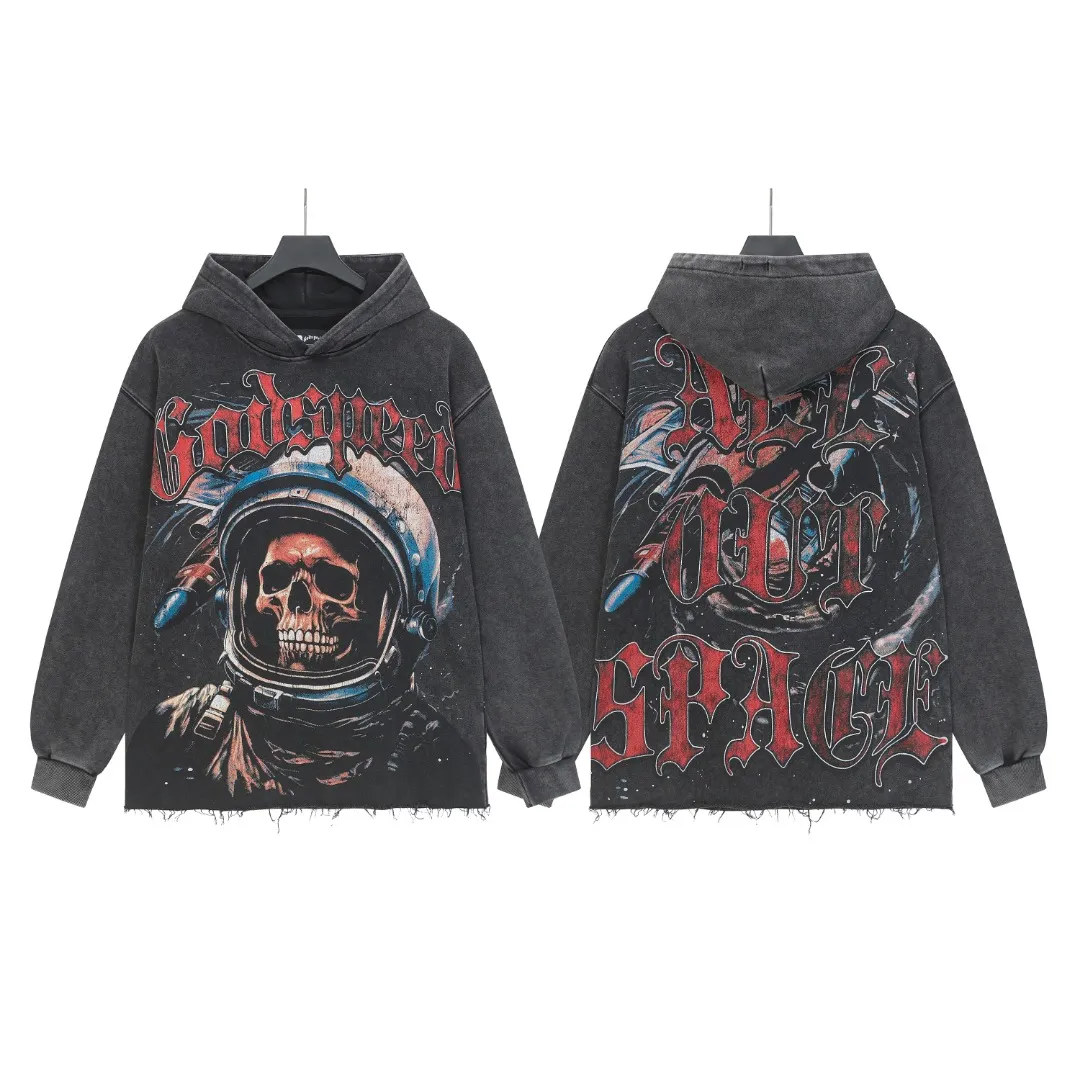 6856# Black/ ｜ Godspeed Retro （ ） （fabric）： 100% Sizes（size）：S-M-L-XL （colour）： Black/
