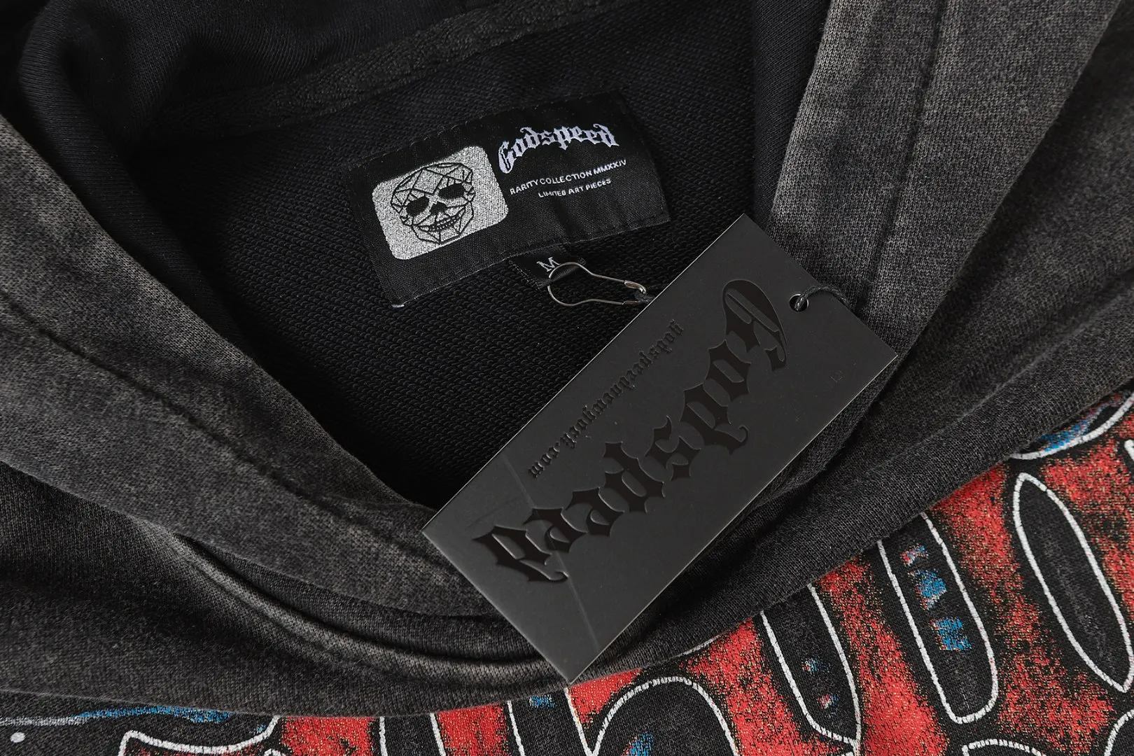 6856# Black/ ｜ Godspeed Retro （ ） （fabric）： 100% Sizes（size）：S-M-L-XL （colour）： Black/