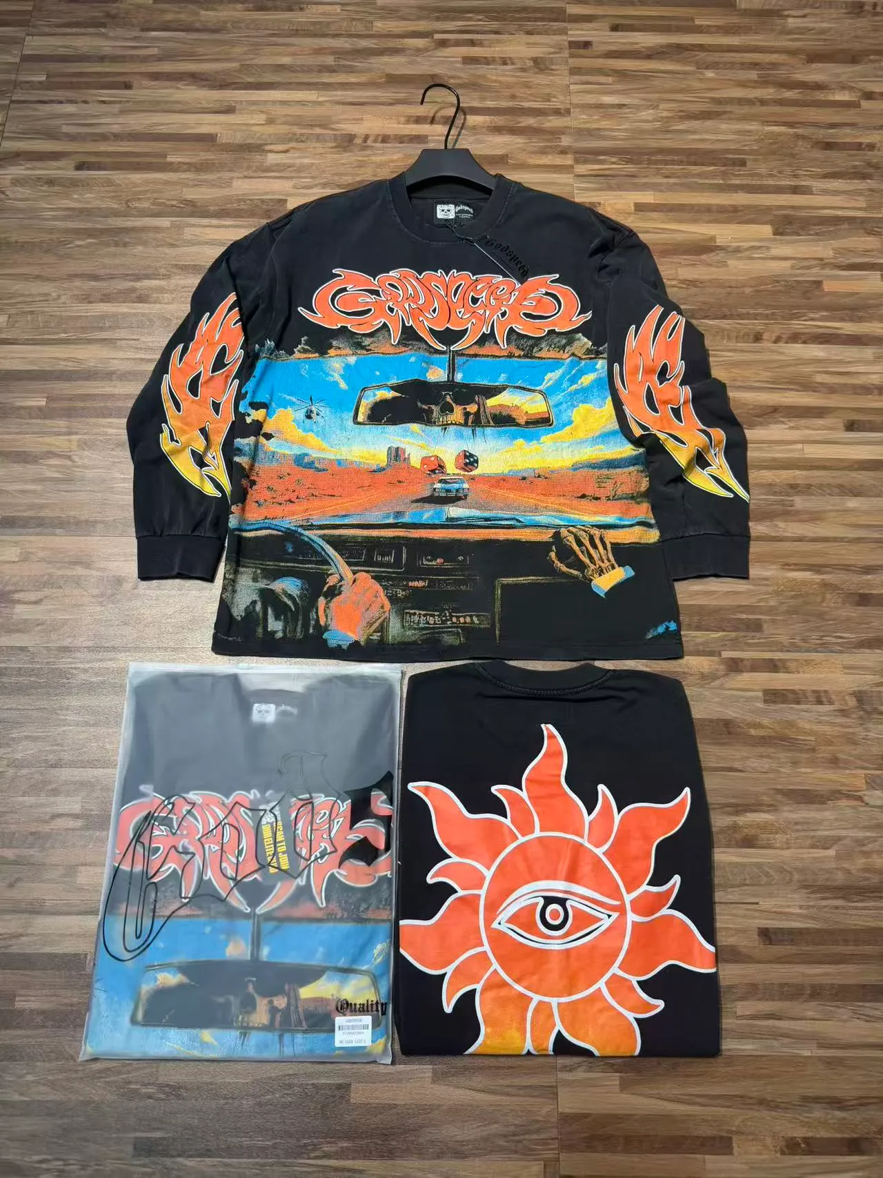 G # Black｜ Godspeed Retro T （ ） （fabric）： 26 Sizes（size）：S-M-L-XL （colour）： Black 👉