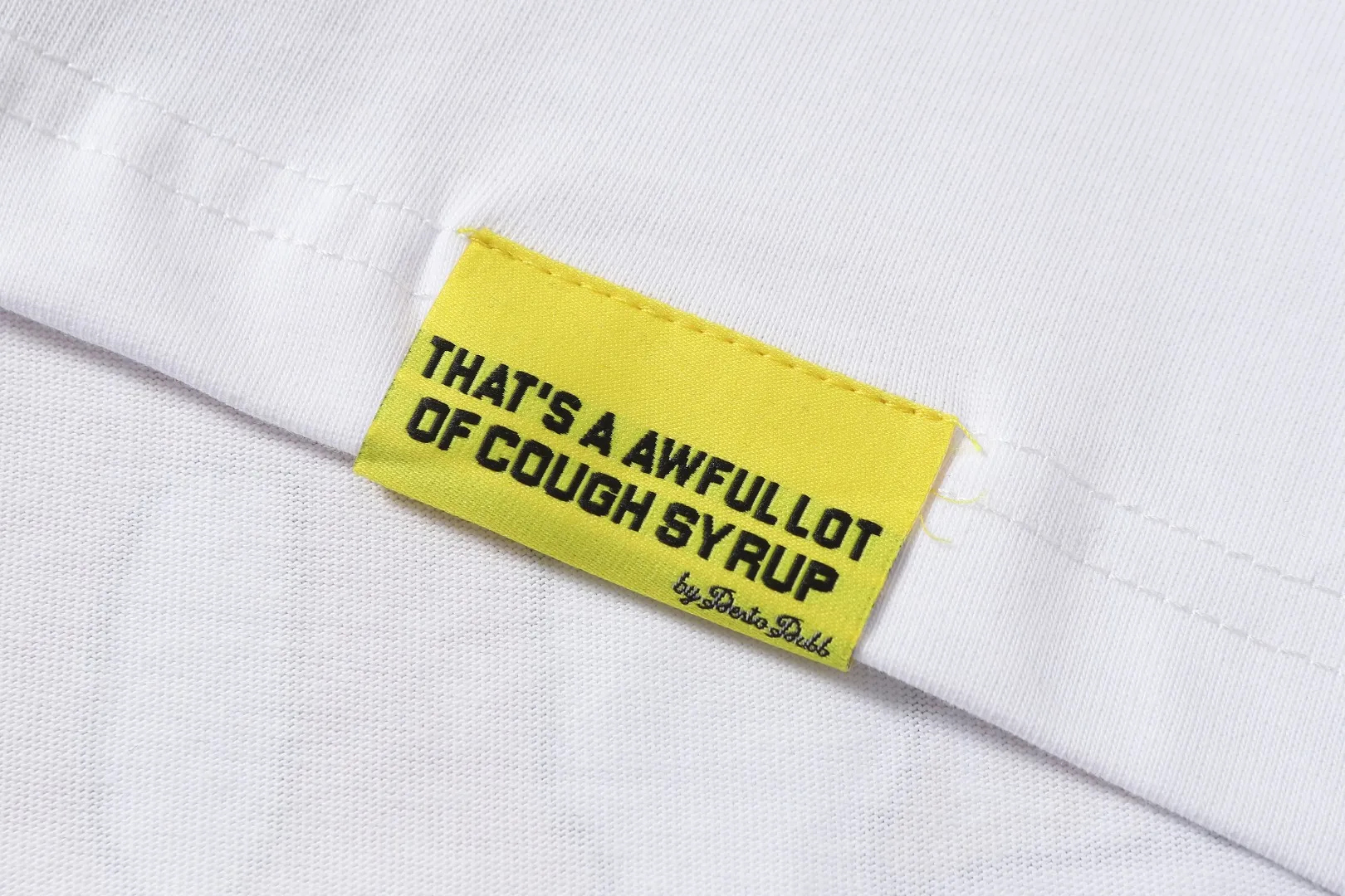 C # ｜ THAT'S A AWFUL LOT OF COUGH SYRUP In Stock （ T Series） Same Style. （fabric): 100% Sizes（size）：S-M L X L （colour）： 👉