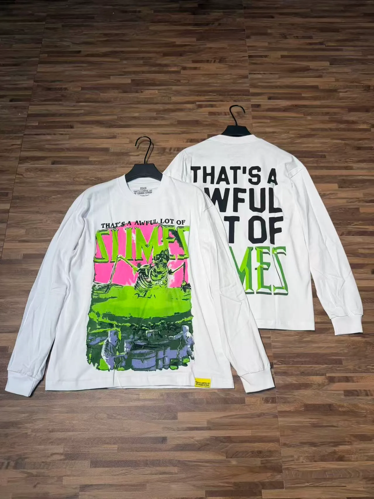 C # ｜ THAT'S A AWFUL LOT OF COUGH SYRUP In Stock （ T Series） Same Style. （fabric): 100% Sizes（size）：S-M L X L （colour）： 👉