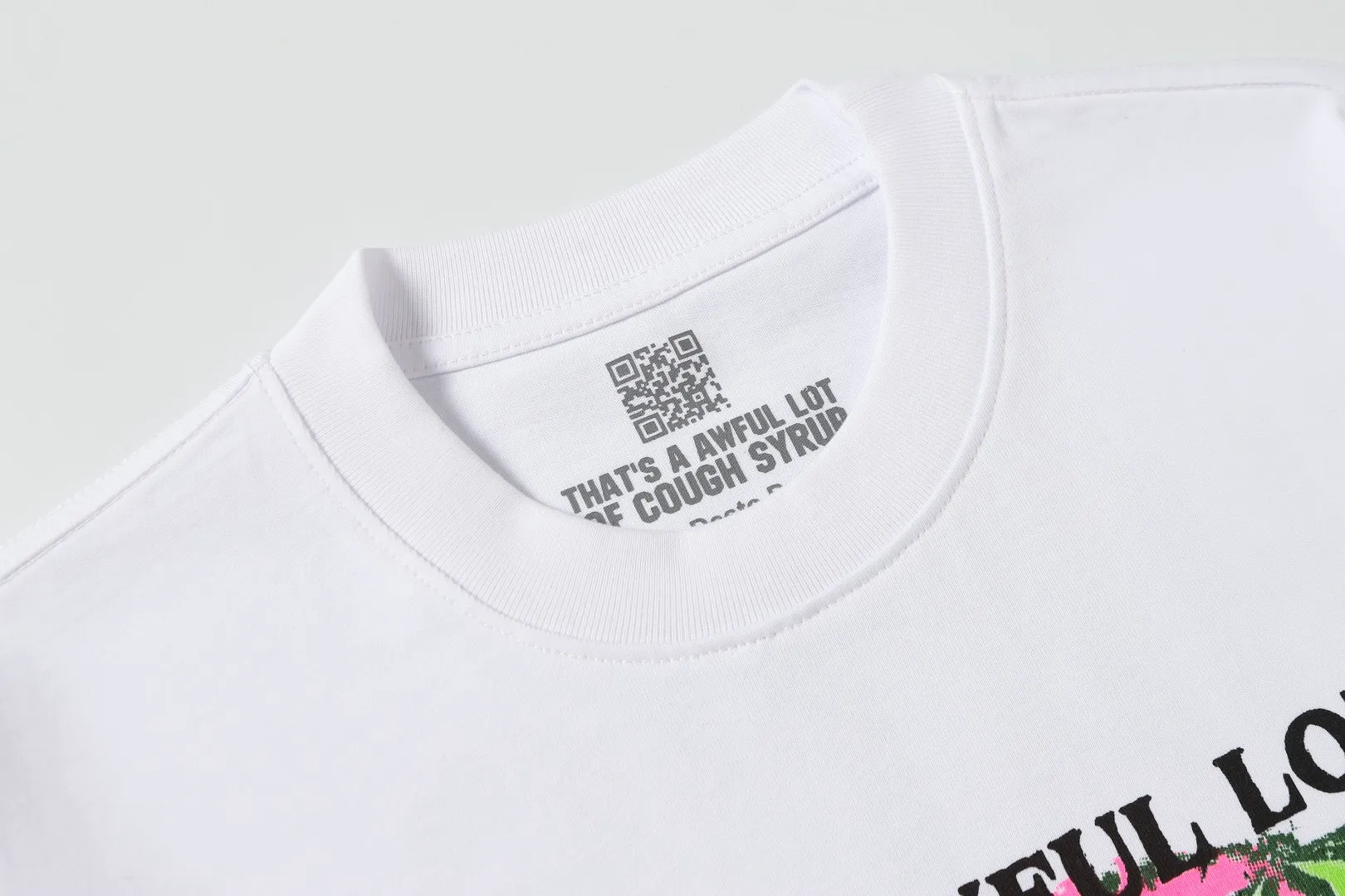 C # ｜ THAT'S A AWFUL LOT OF COUGH SYRUP In Stock （ T Series） Same Style. （fabric): 100% Sizes（size）：S-M L X L （colour）： 👉