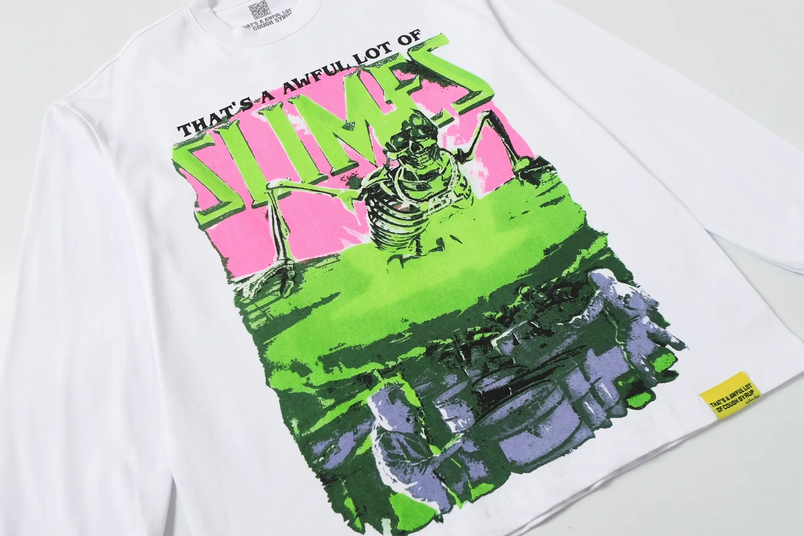 C # ｜ THAT'S A AWFUL LOT OF COUGH SYRUP In Stock （ T Series） Same Style. （fabric): 100% Sizes（size）：S-M L X L （colour）： 👉
