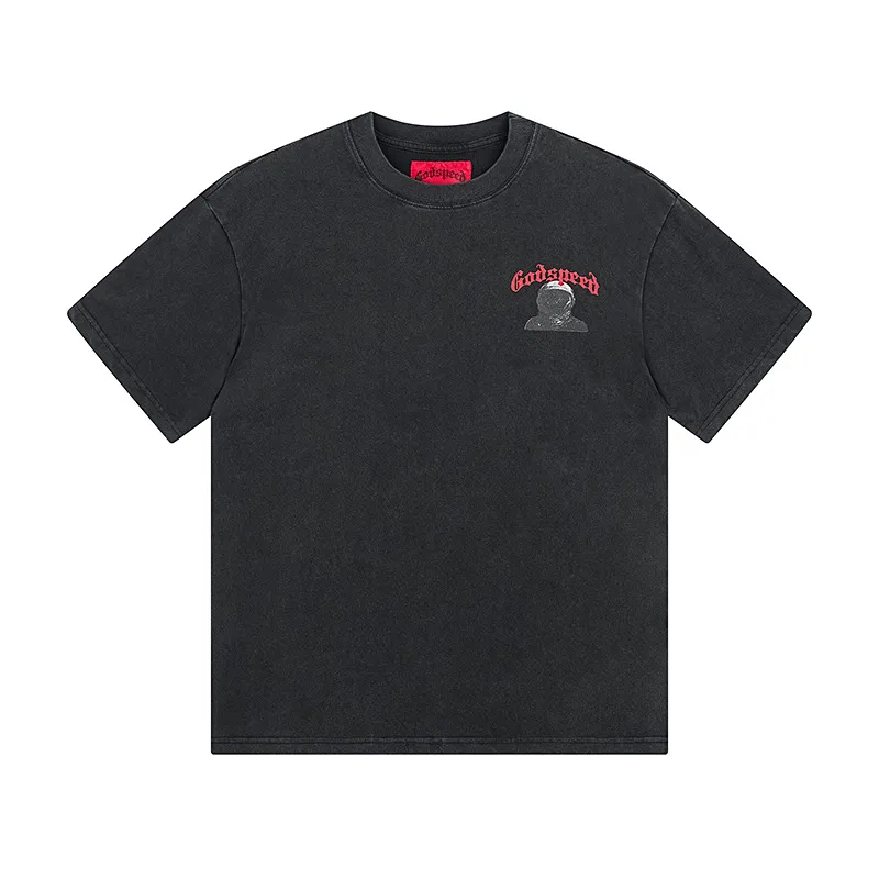 6052# ｜ Godspeed Retro T（ ） （fabric）：32 Sizes（size）：S-M-L-XL （colour）： Black