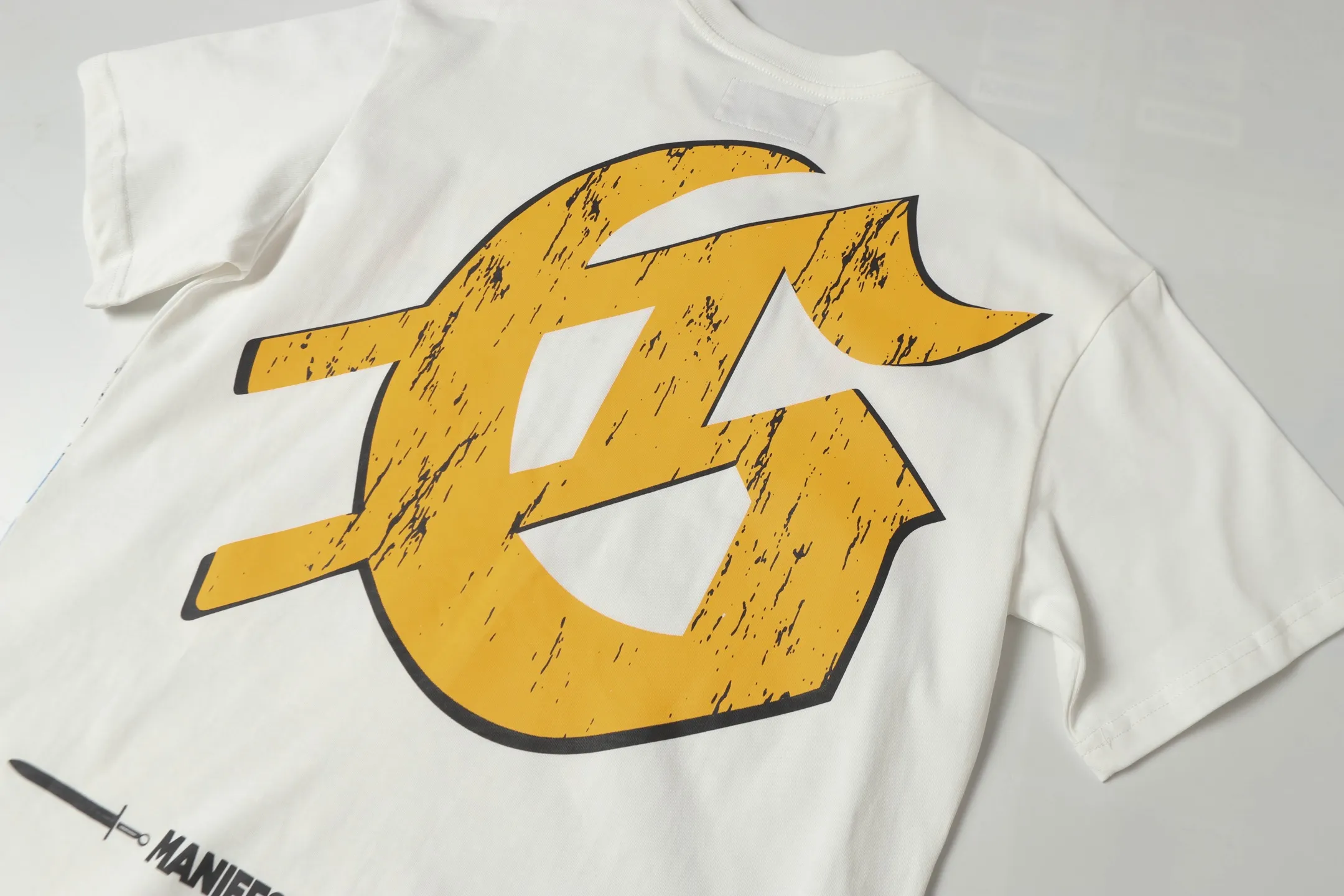 5010# /White｜ Godspeed Retro T（ ） （fabric）：32 Sizes（size）：S-M-L-XL （colour）：White、 、