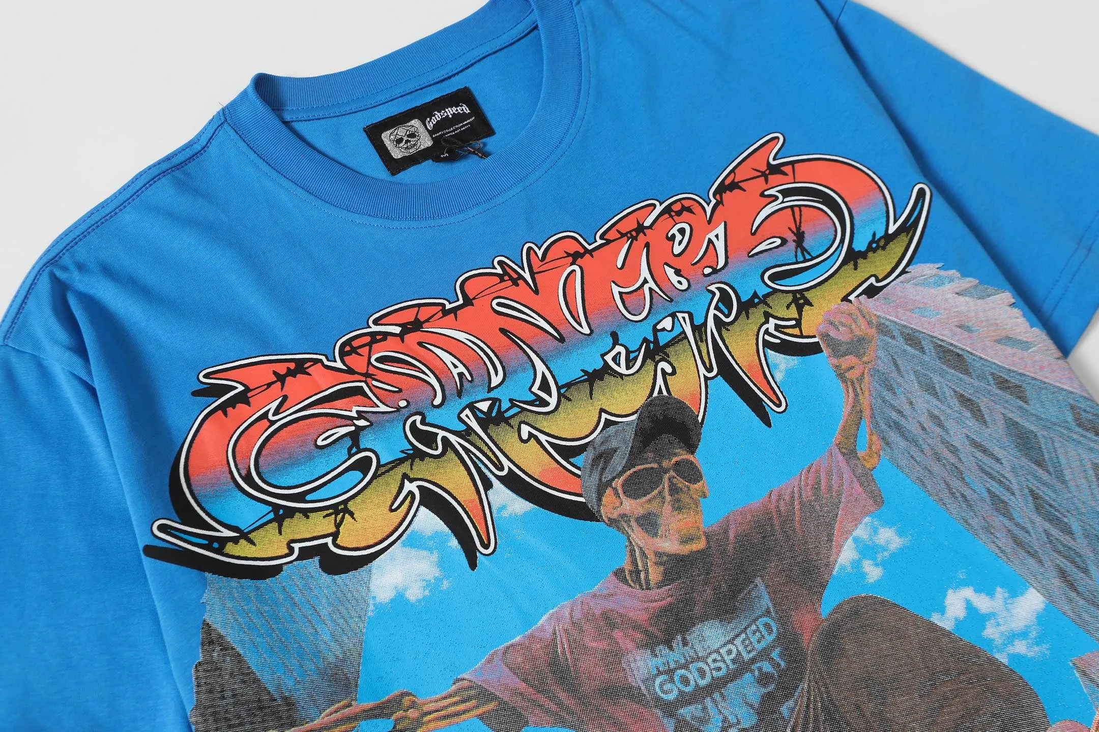 5098# ｜ Godspeed Retro T（ ） （fabric）：32 Sizes（size）：S-M-L-XL （colour）：