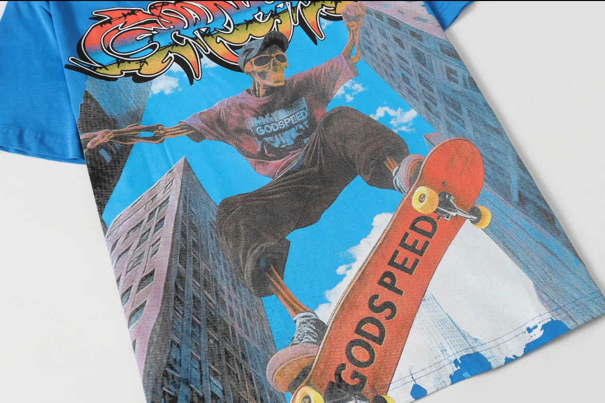 5098# ｜ Godspeed Retro T（ ） （fabric）：32 Sizes（size）：S-M-L-XL （colour）：