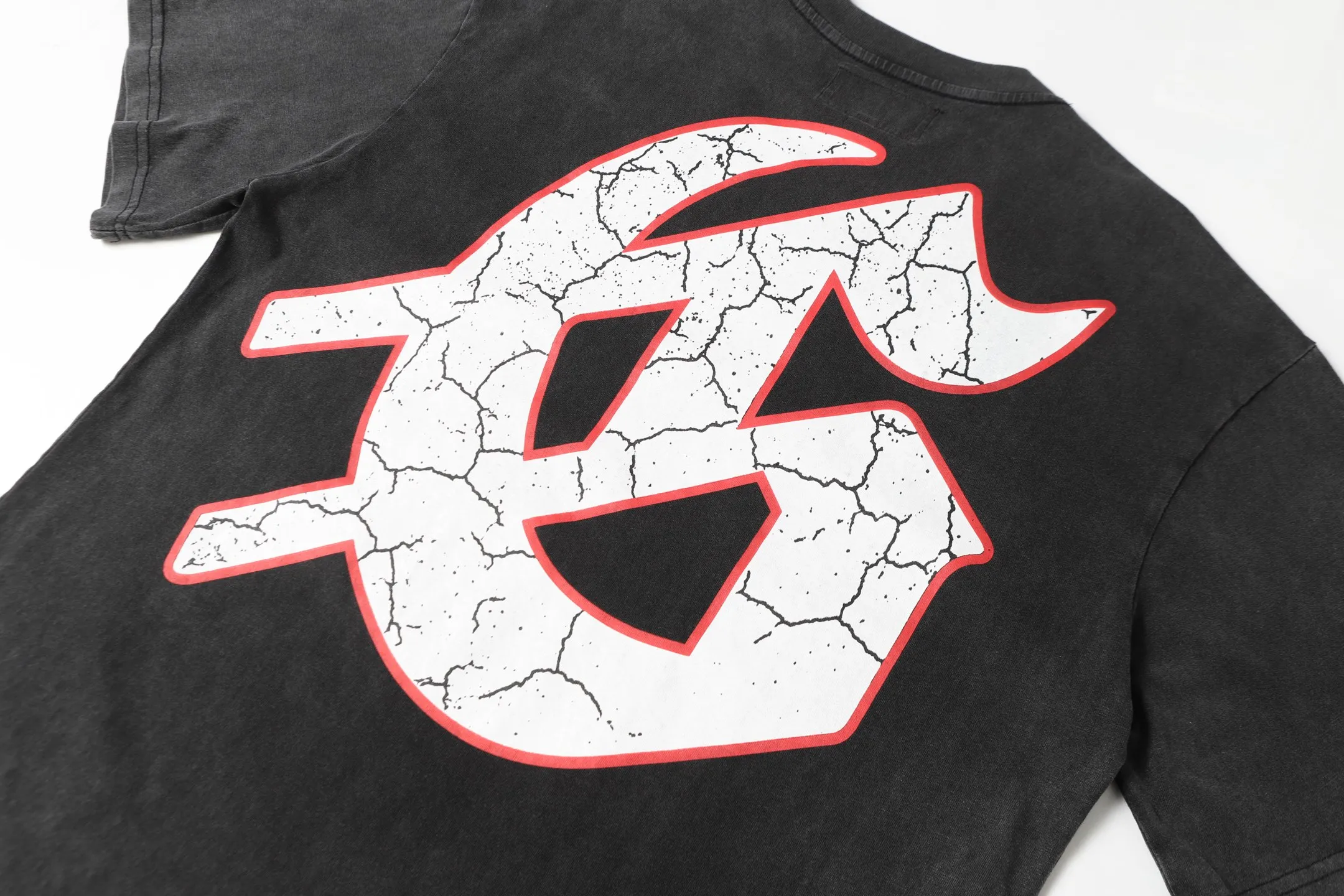 6040# Black｜ Godspeed Retro T（ ） （fabric）：32 Sizes（size）：S-M-L-XL （colour）： Black 👉