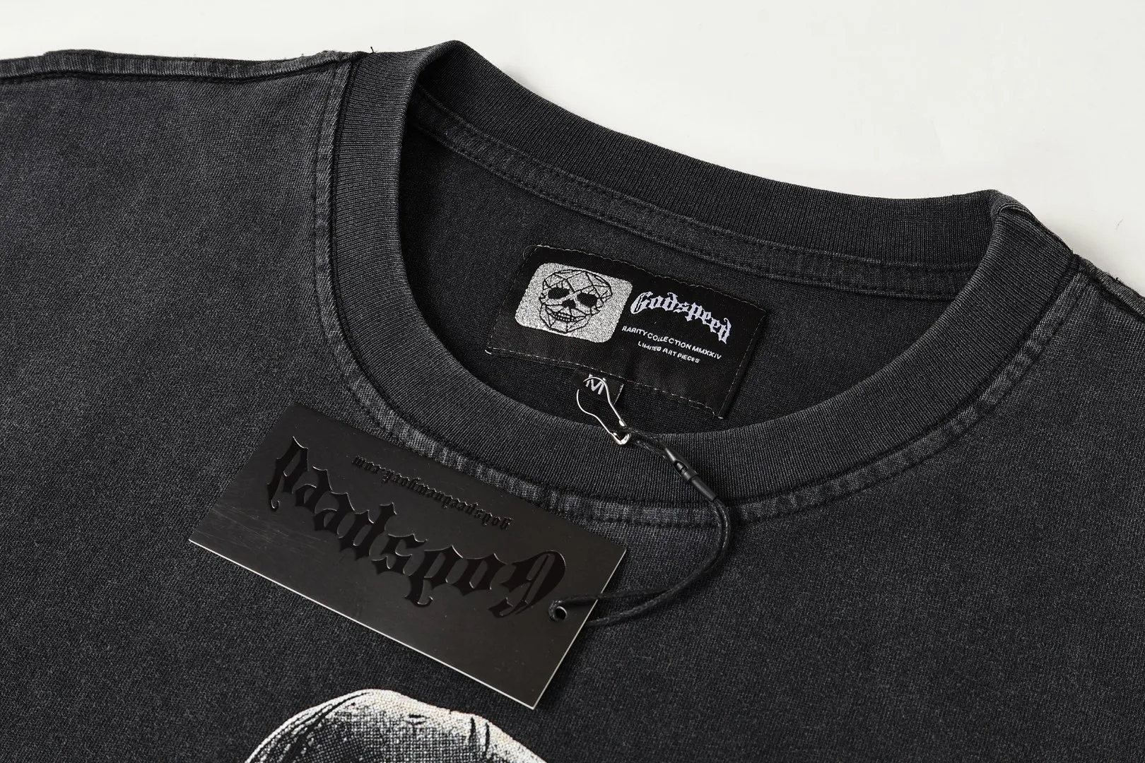 6345# Black I In Stock （new） Godspeed Retro T（ ） （fabric）：32 Sizes（size）：S-M-L-XL （colour）： Black 👉