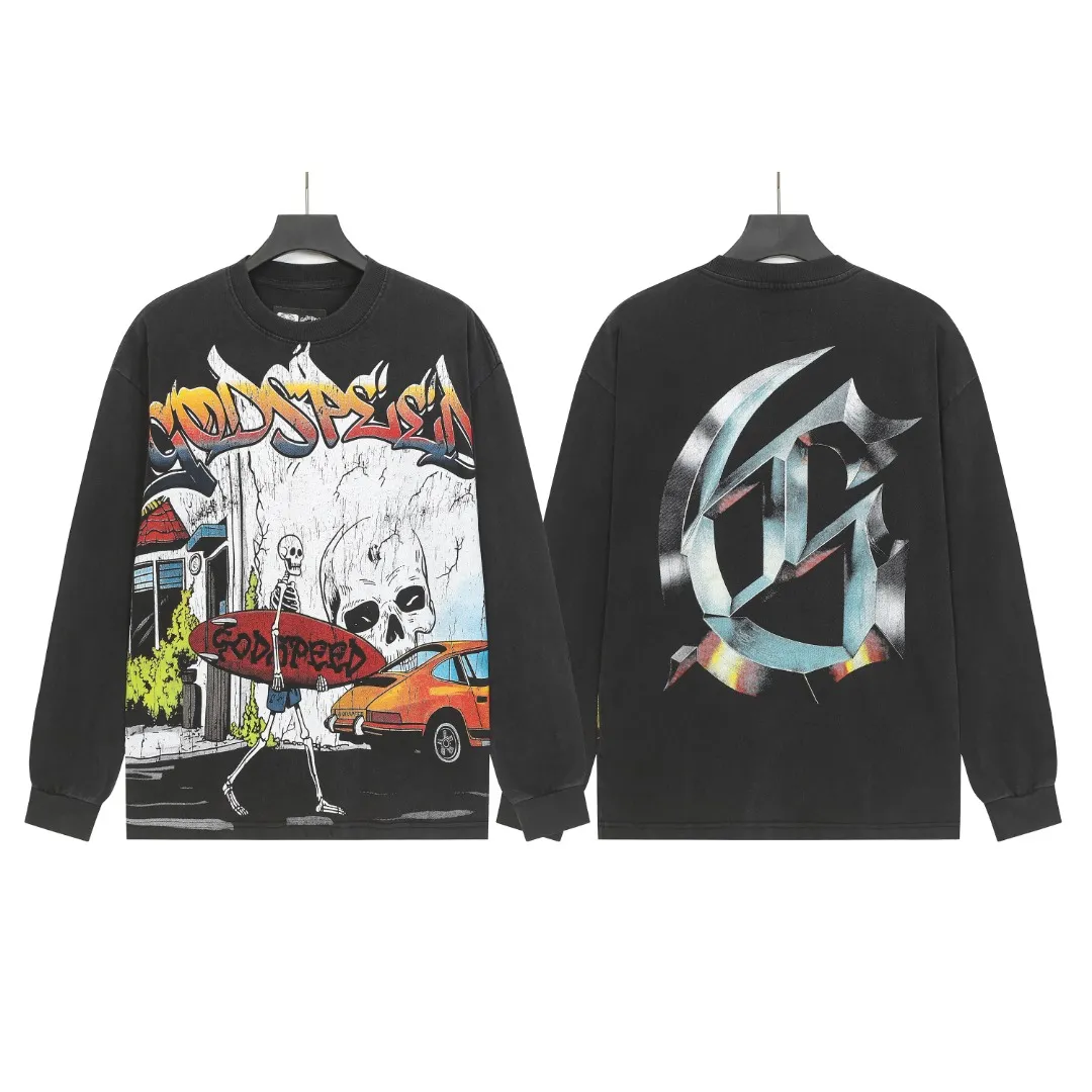 G # Black I . Godspeed Retro T （ ） （fabric）： 26 Sizes（size）：S-M-L-XL （colour）： Black