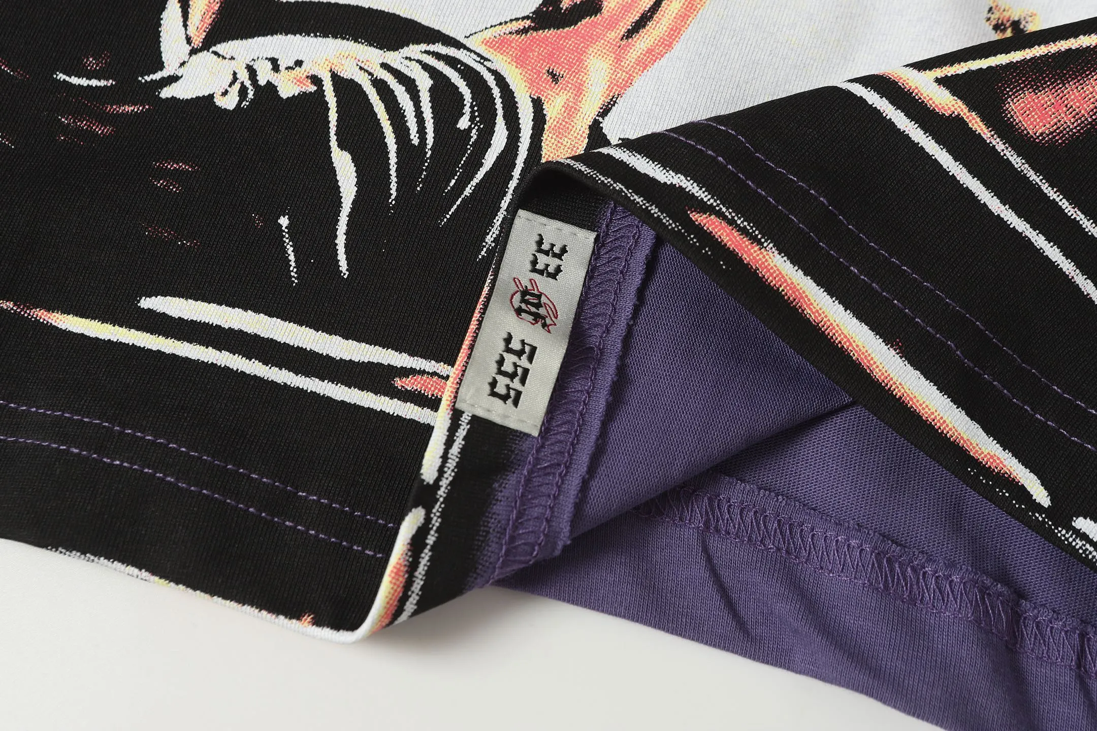 5091# Purple ｜ Godspeed Retro T（ ） （fabric）32 Sizes（size）：S-M-L-XL （colour）： Purple