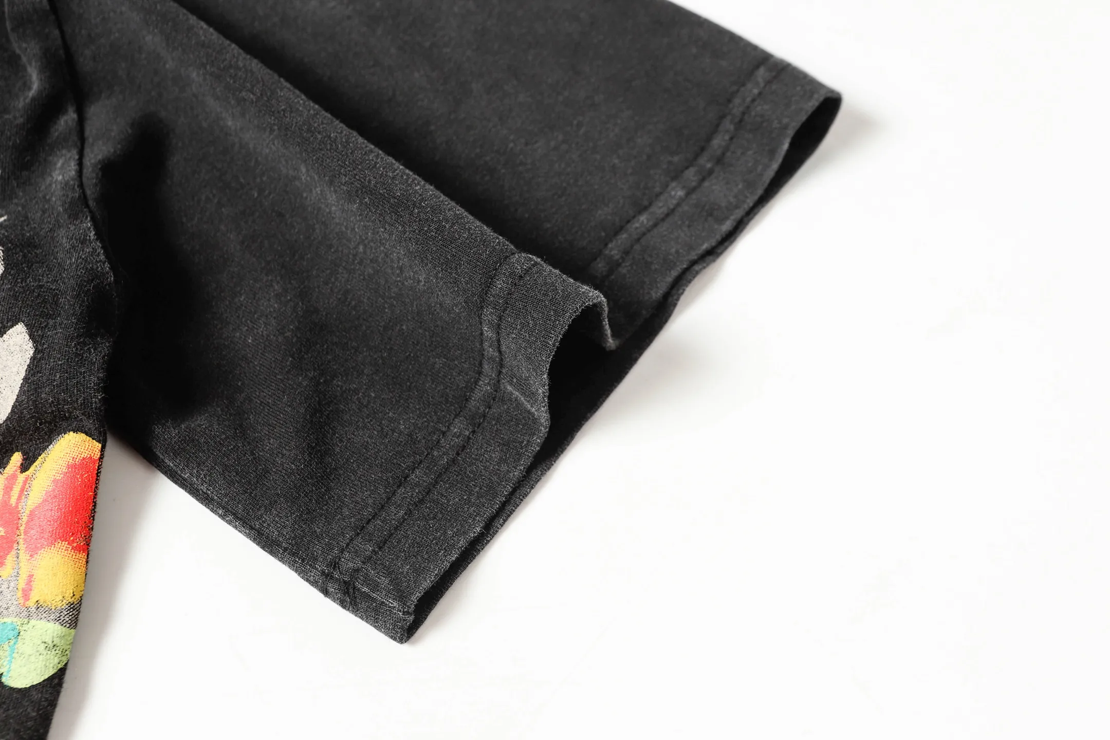 6029# Black｜ Godspeed Retro T（ ） （fabric）：32 Sizes（size）：S-M-L-XL （colour）： Black 👉 👉
