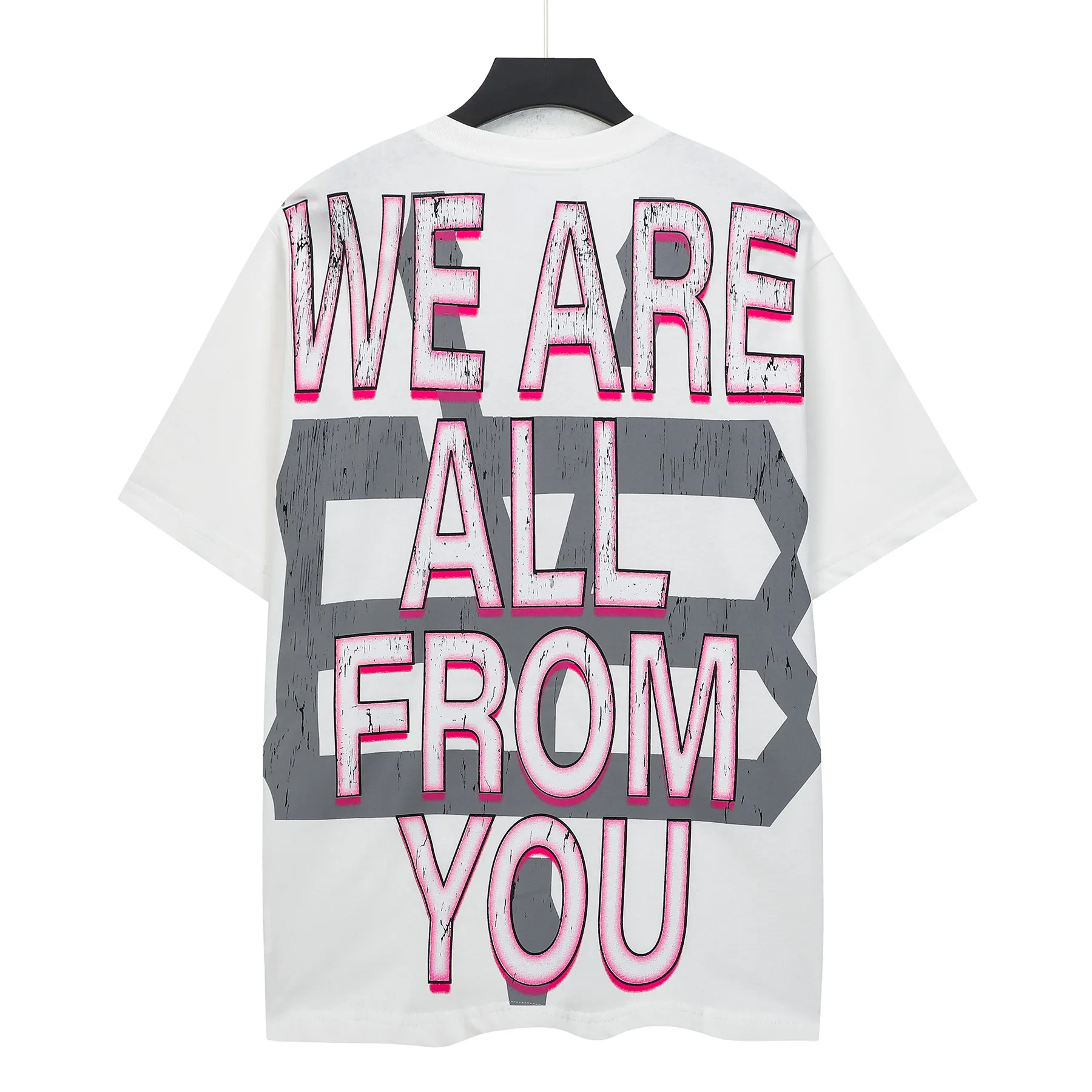 5307#White I In Stock （ ） Godspeed Retro T（ ） （fabric）：32 Sizes（size）：S-M-L-XL （colour）：White