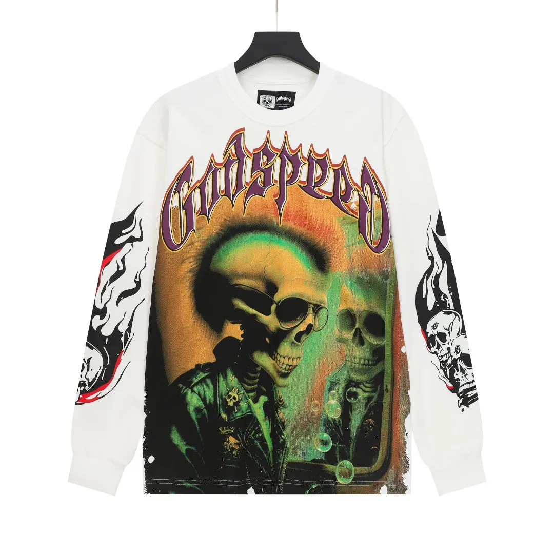 G #White I Godspeed Retro T（ ） （fabric）： 26 Sizes（size）：S-M-L-XL （colour）：