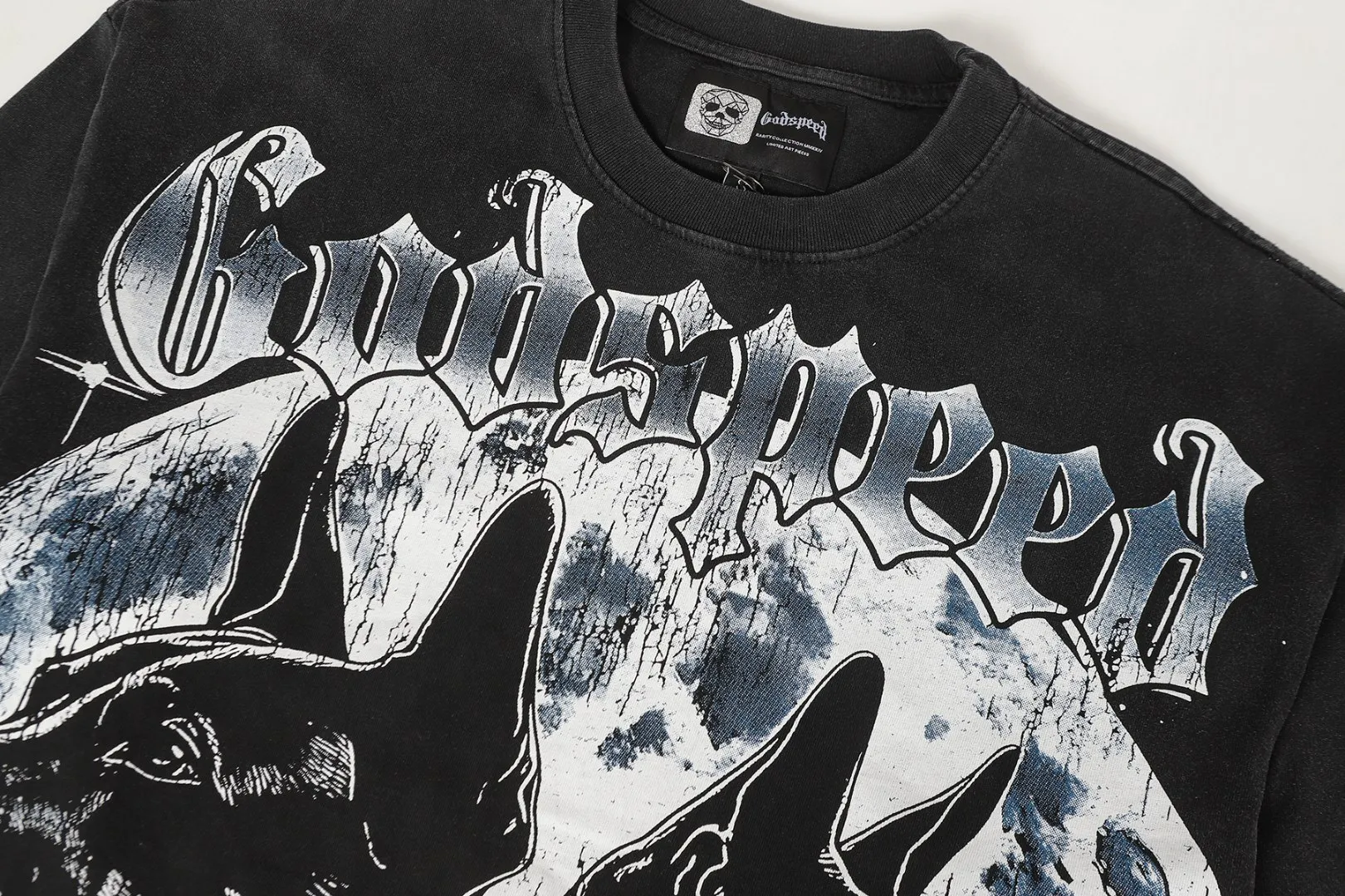 G ## Black I . Godspeed Retro T （ ） （fabric）： 26 Sizes（size）：S-M-L-XL （colour）： Black