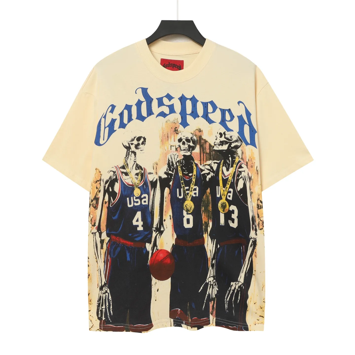 5020# ｜ Godspeed Retro T（ ） （fabric）32 Sizes（size）：S-M-L-XL （colour）：