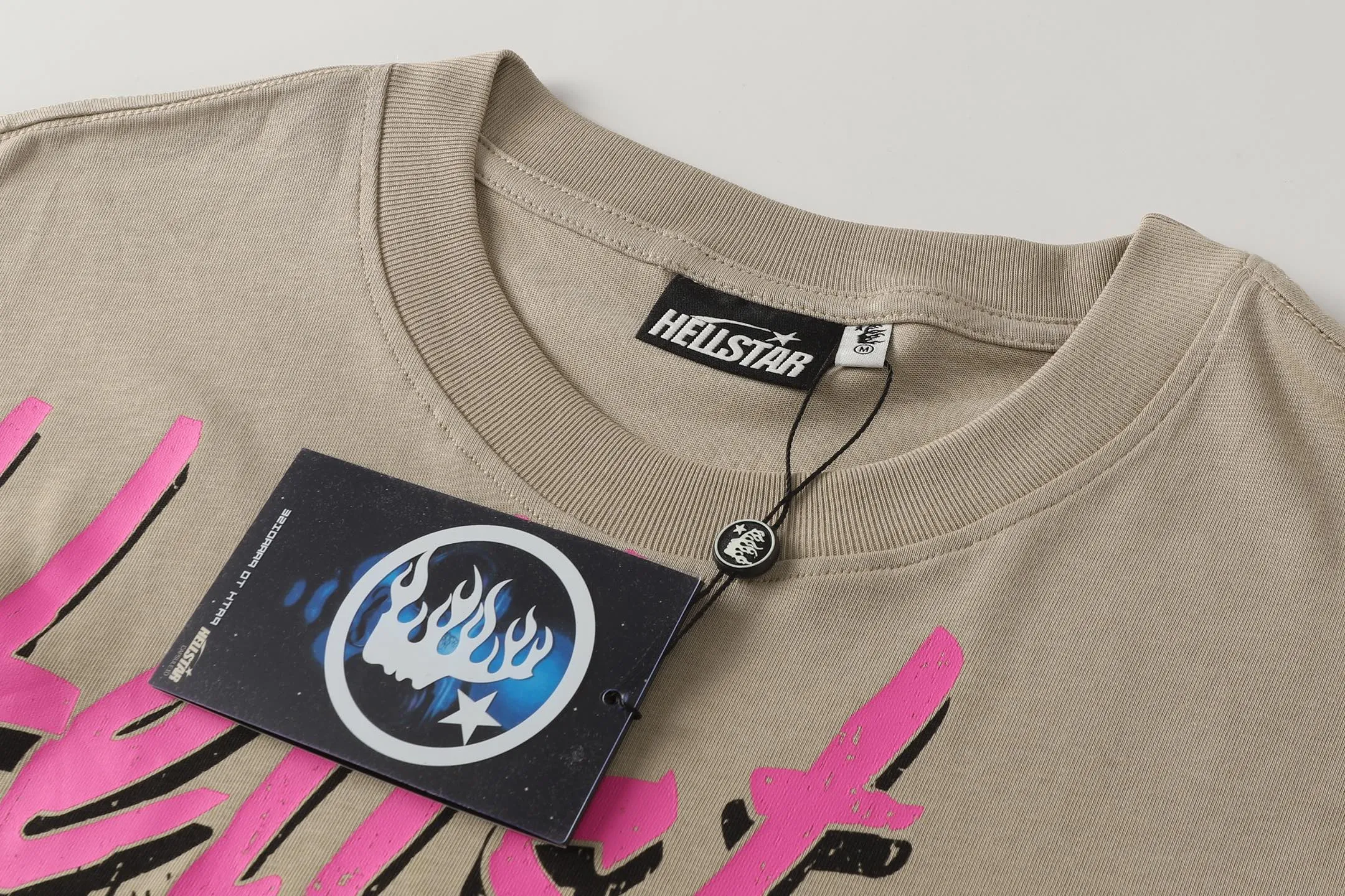 # /Black ｜ In Stock Hellstar 、 T （fabric):32 Sizes（size）：S-M L X L （colour）：Khaki/Black