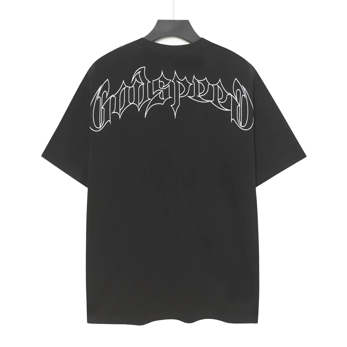 6087# I Godspeed Retro T（ ） （fabric）：32 Sizes（size）：S-M-L-XL （colour）： Black 👉 👉