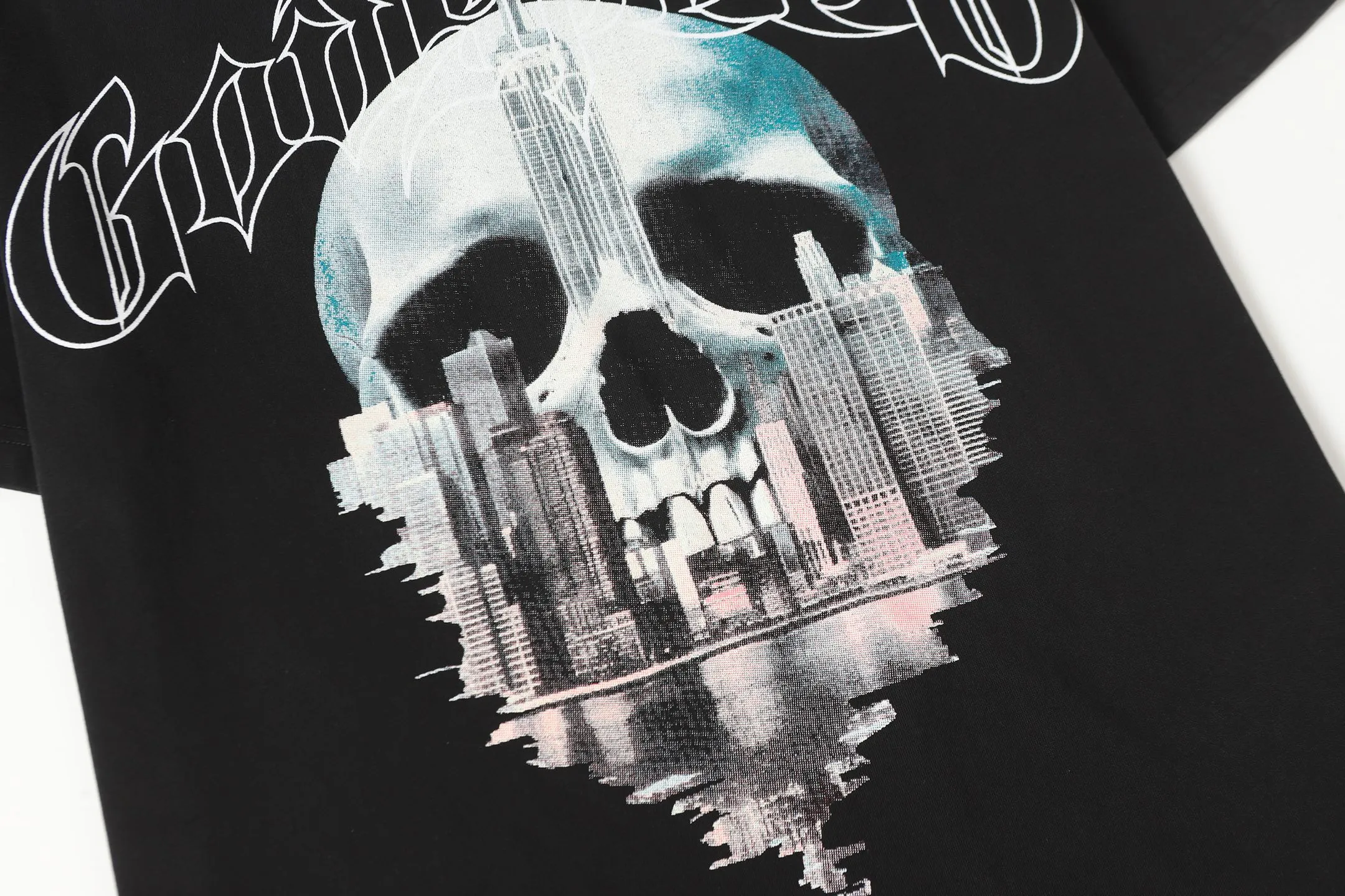 6087# I Godspeed Retro T（ ） （fabric）：32 Sizes（size）：S-M-L-XL （colour）： Black 👉 👉