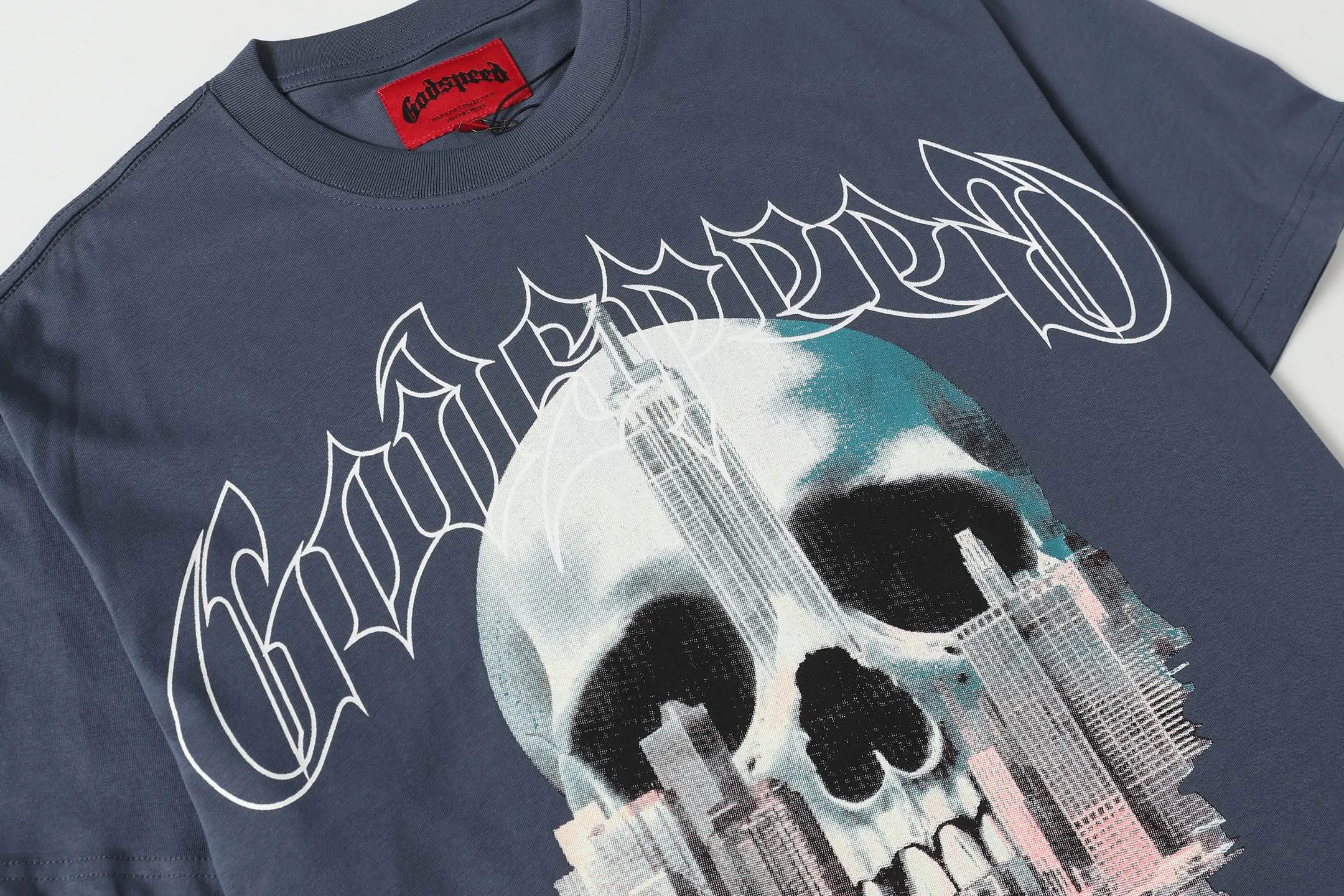 5087# I Godspeed Retro T（ ） （fabric）32 Sizes（size）：S-M-L-XL （colour）：