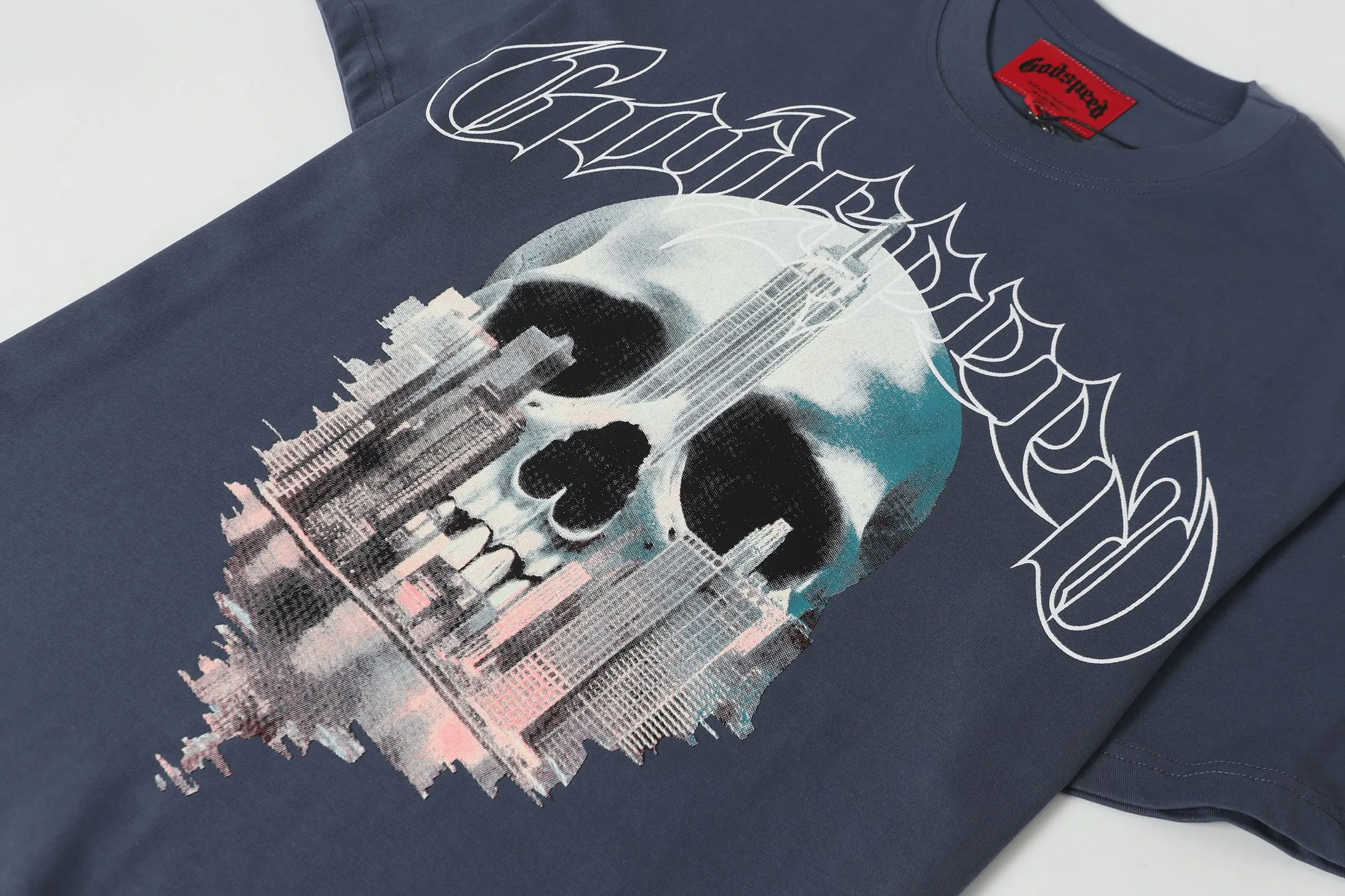 5087# I Godspeed Retro T（ ） （fabric）32 Sizes（size）：S-M-L-XL （colour）：