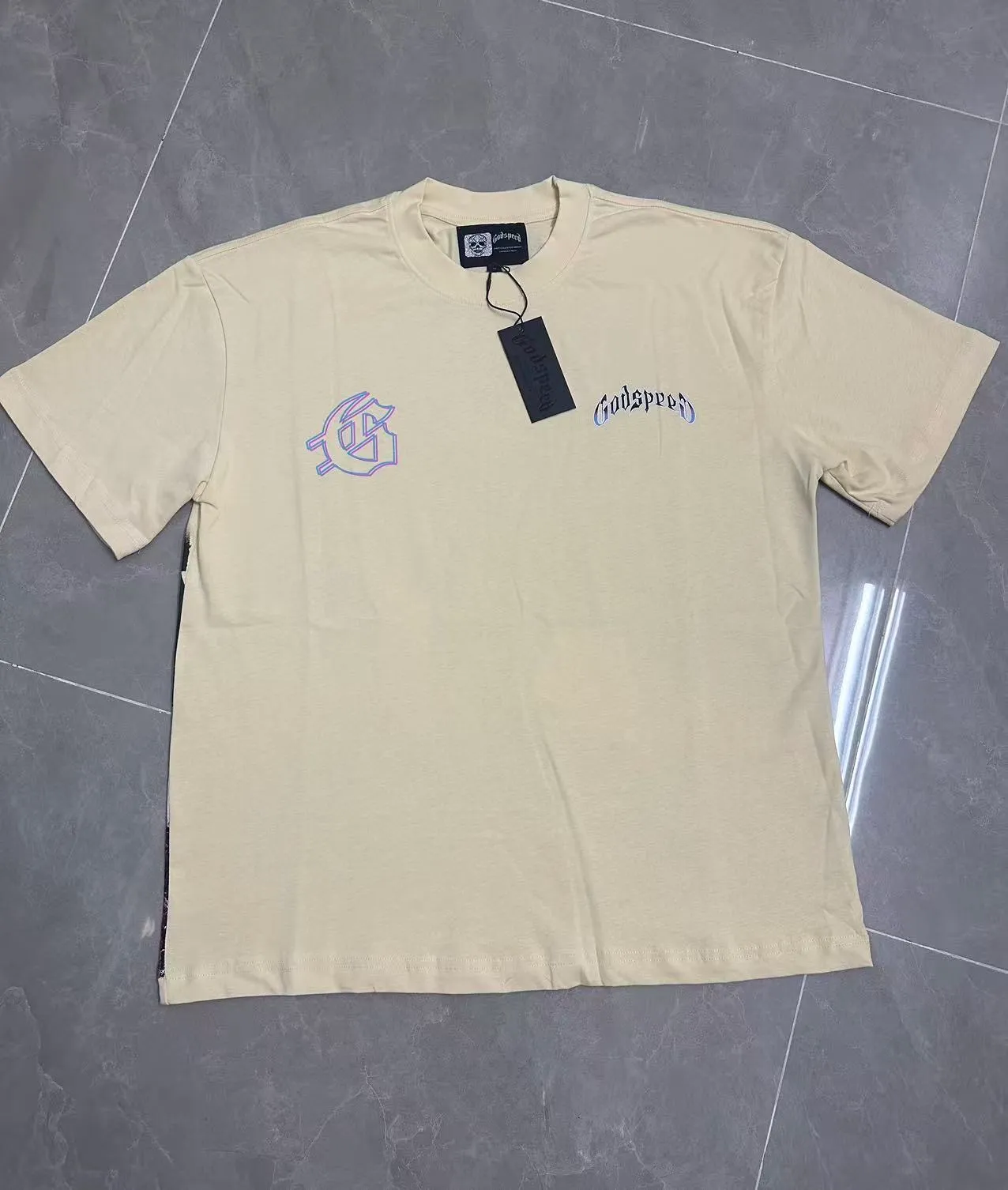 5141# I Godspeed Retro T（ ） （fabric）32 Sizes（size）：S-M-L-XL （colour）： 👉
