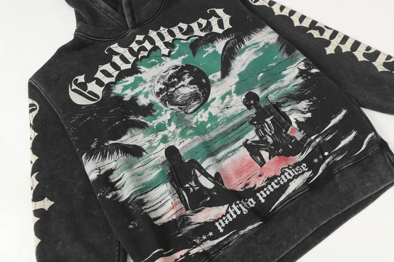 G 6602# Black I In Stock Godspeed Retro （ ） （fabric）： Sizes（size）：S-M-L-XL （colour）： Black
