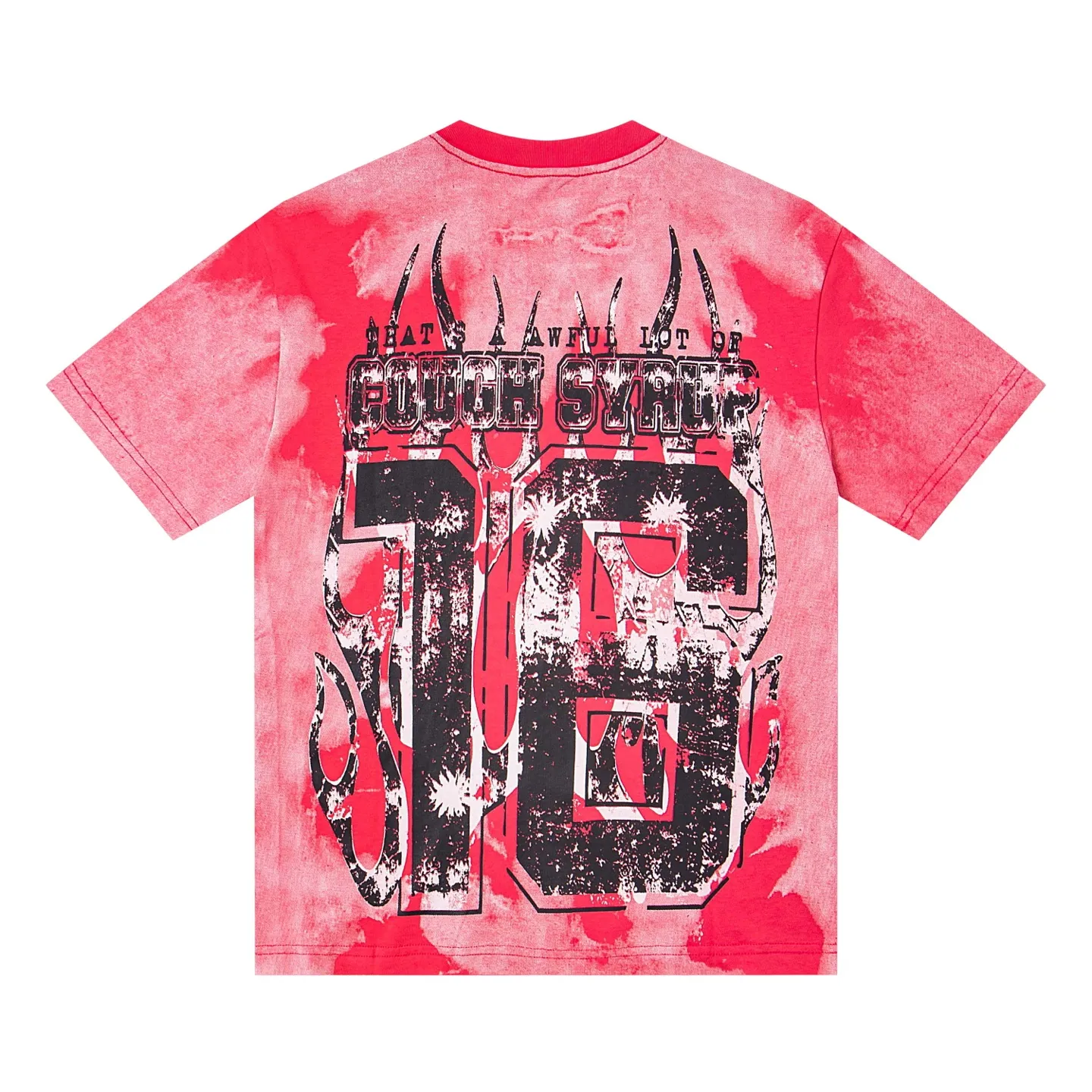 2215# / ｜ THAT'S A AWFUL LOT OF COUGH SYRUP In Stock T （fabric):32 Sizes（size）：S-M L X L （colour）： /