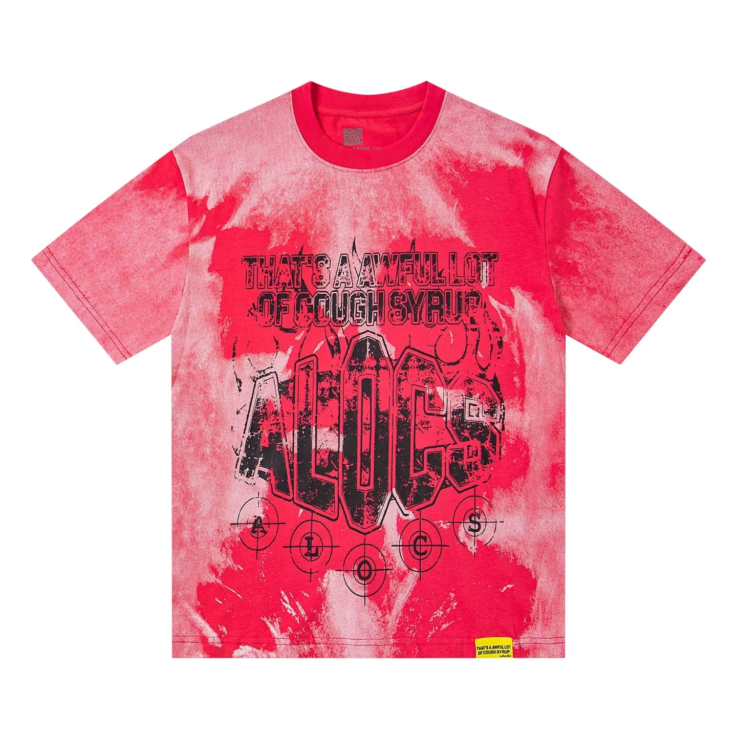 2215# / ｜ THAT'S A AWFUL LOT OF COUGH SYRUP In Stock T （fabric):32 Sizes（size）：S-M L X L （colour）： /