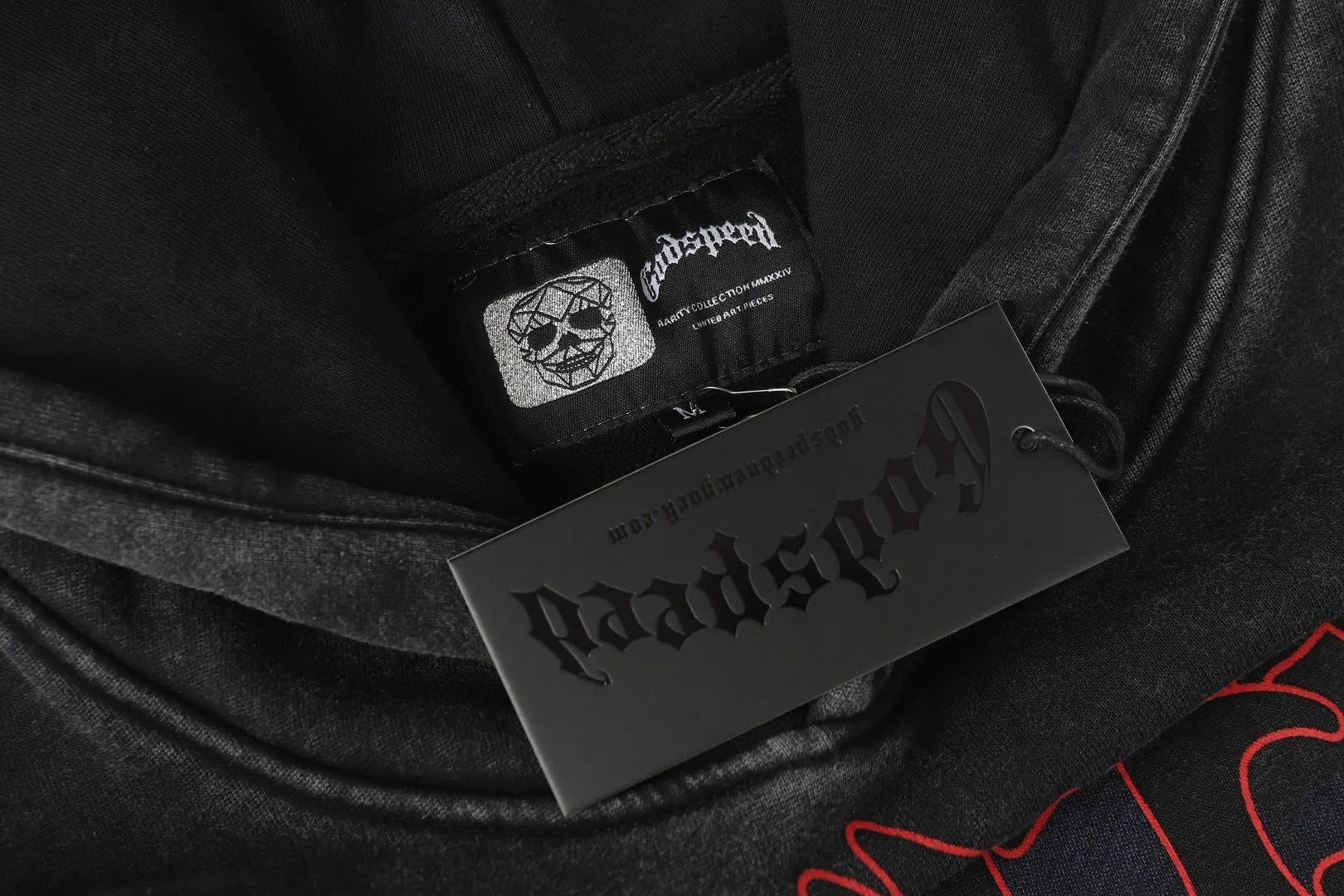 G 6601# Black I In Stock Godspeed Retro （ ） （fabric）： Sizes（size）：S-M-L-XL （colour）： Black
