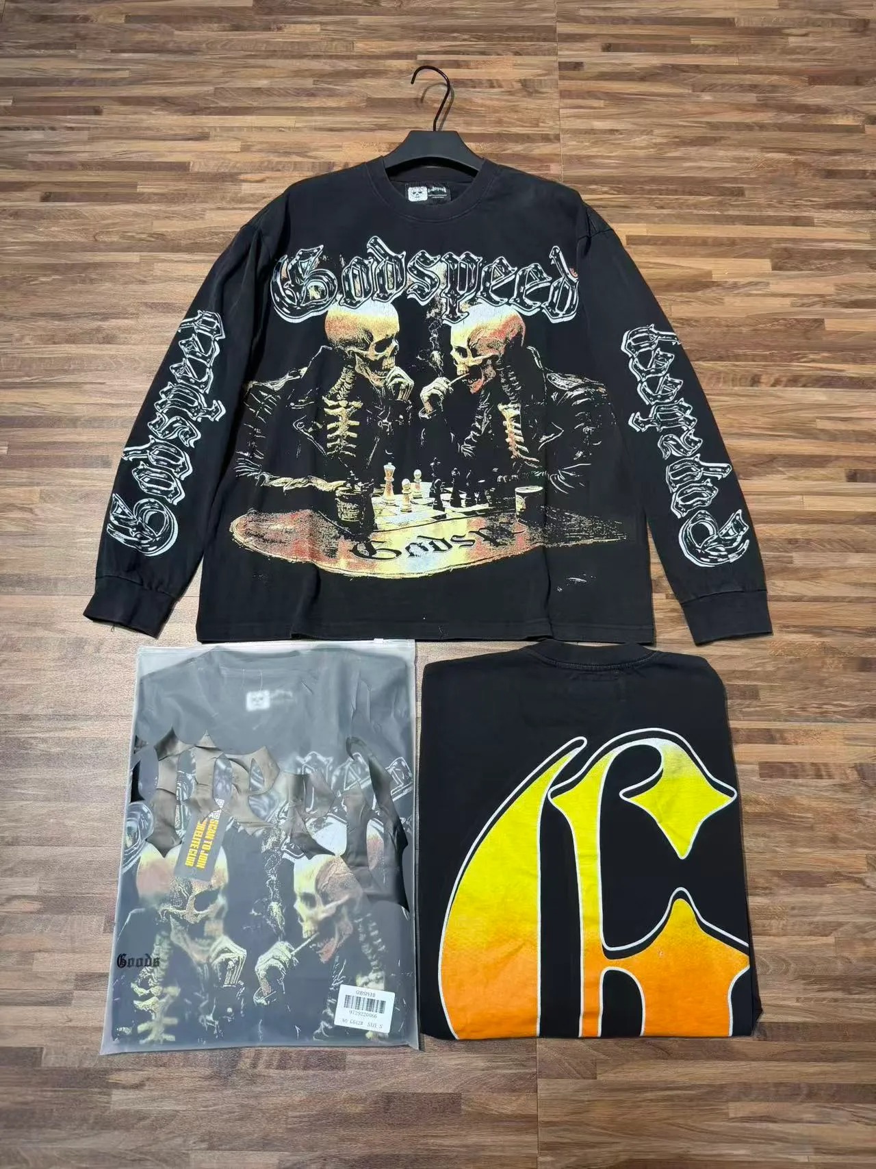 G # Black I . Godspeed Retro T （ ） （fabric）： 26 Sizes（size）：S-M-L-XL （colour）： Black