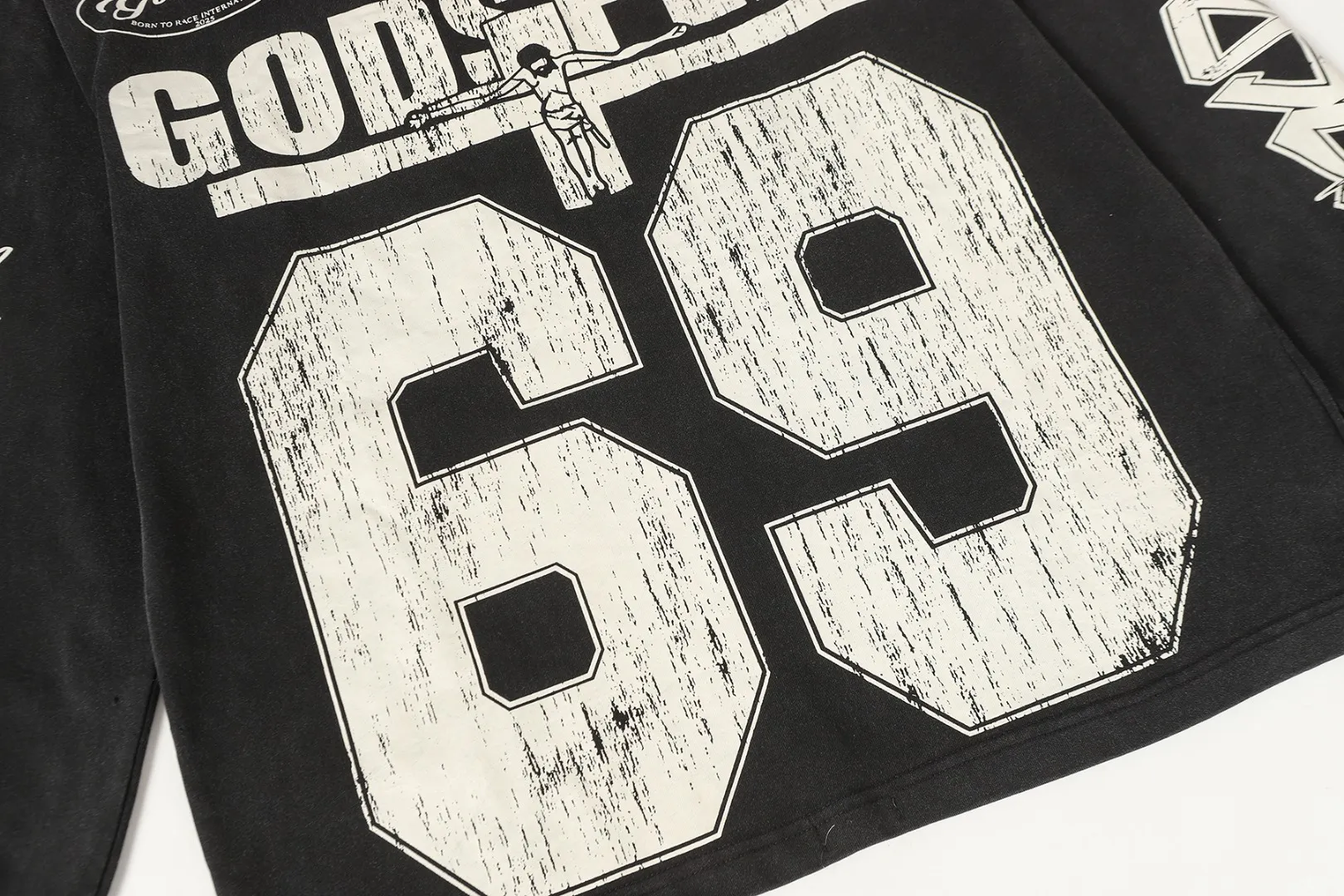 G # Black I Godspeed Retro T （ ） （fabric）： 26 Sizes（size）：S-M-L-XL （colour）： Black 👉