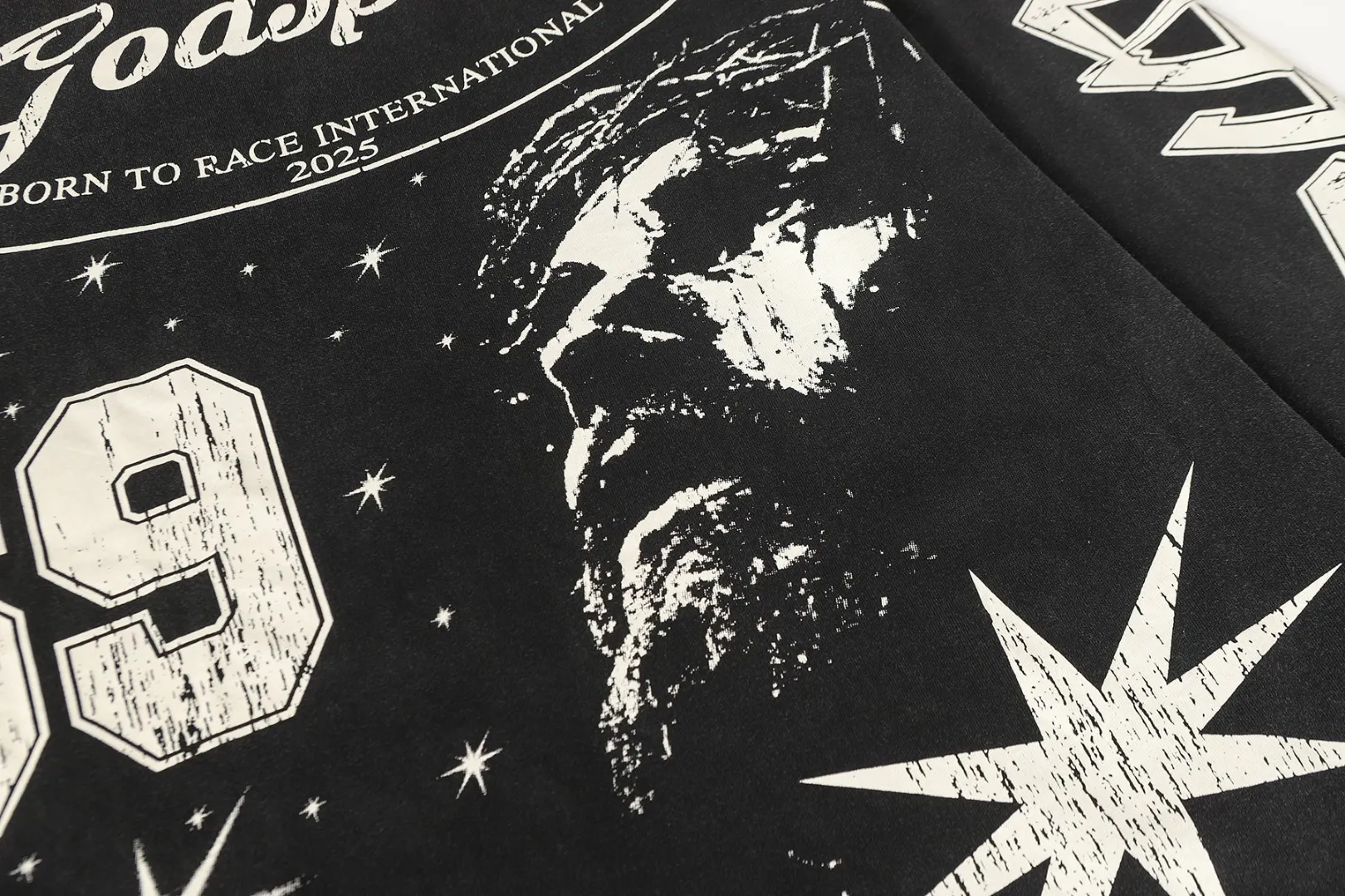 G # Black I Godspeed Retro T （ ） （fabric）： 26 Sizes（size）：S-M-L-XL （colour）： Black 👉
