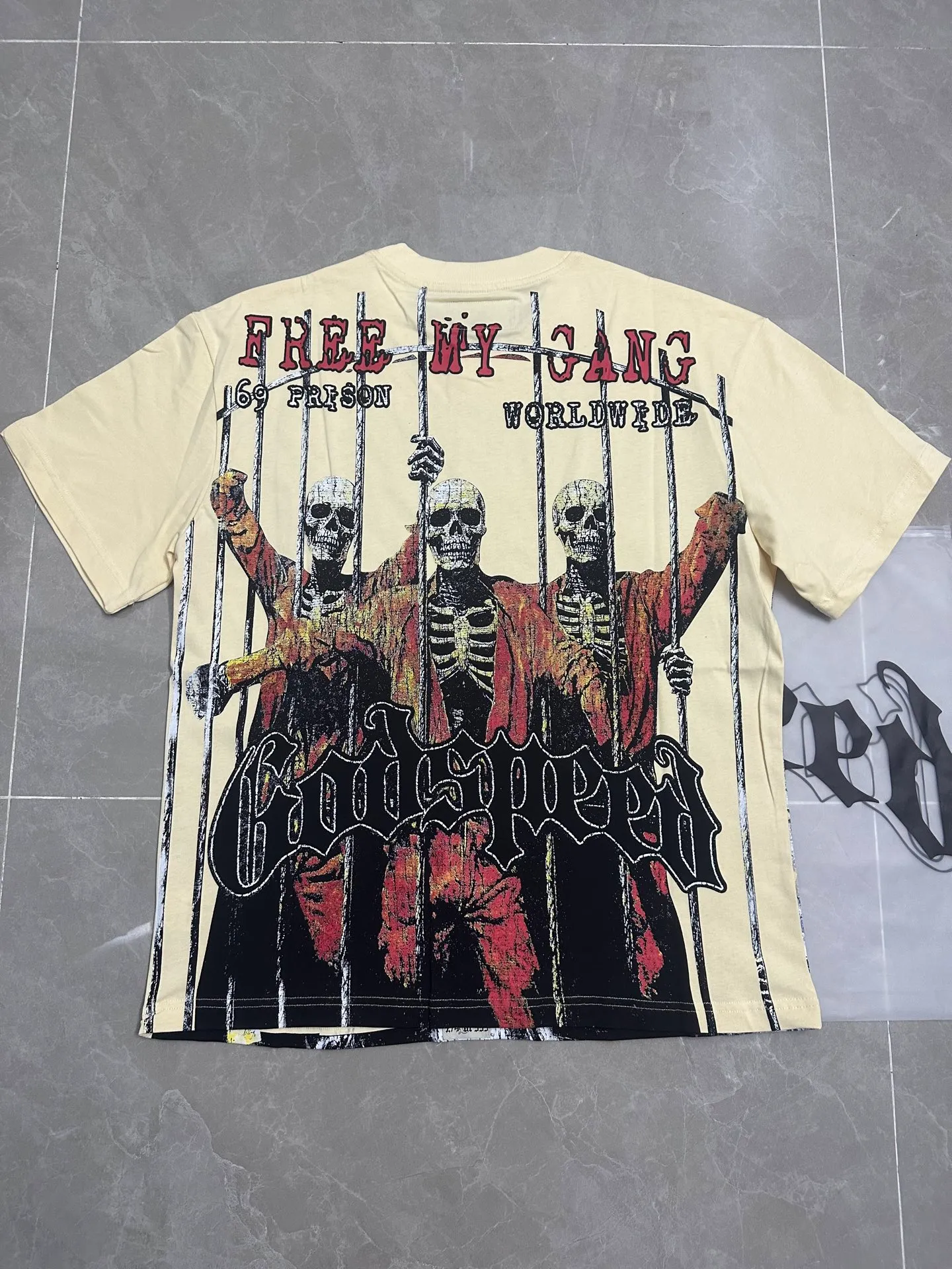 5125# Godspeed Retro T（ ） （fabric）32 Sizes（size）：S-M-L-XL （colour）：