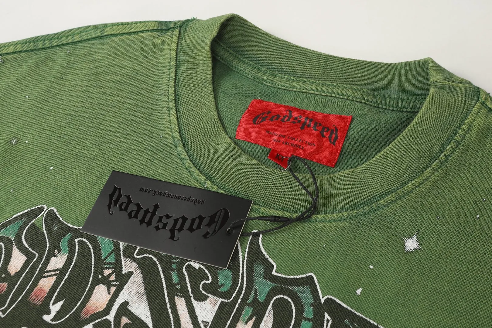 G Black/ I Godspeed Retro T （ ） （fabric）： 26 Sizes（size）：S-M-L-XL （colour）： Black/