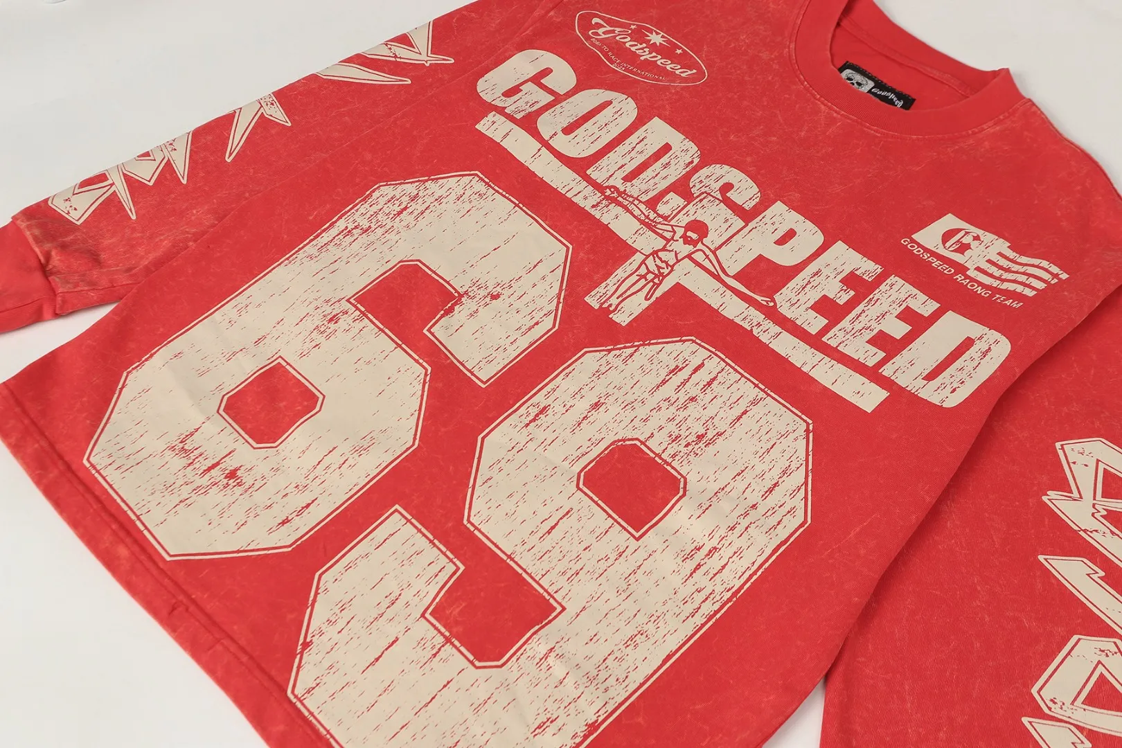 G # I Godspeed Retro T （ ） （fabric）： 26 Sizes（size）：S-M-L-XL （colour）： 👉