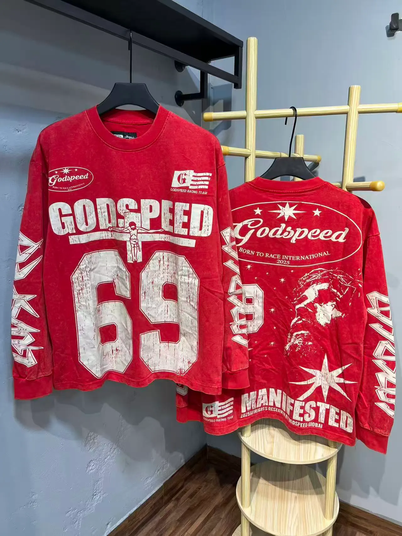 G # I Godspeed Retro T （ ） （fabric）： 26 Sizes（size）：S-M-L-XL （colour）： 👉