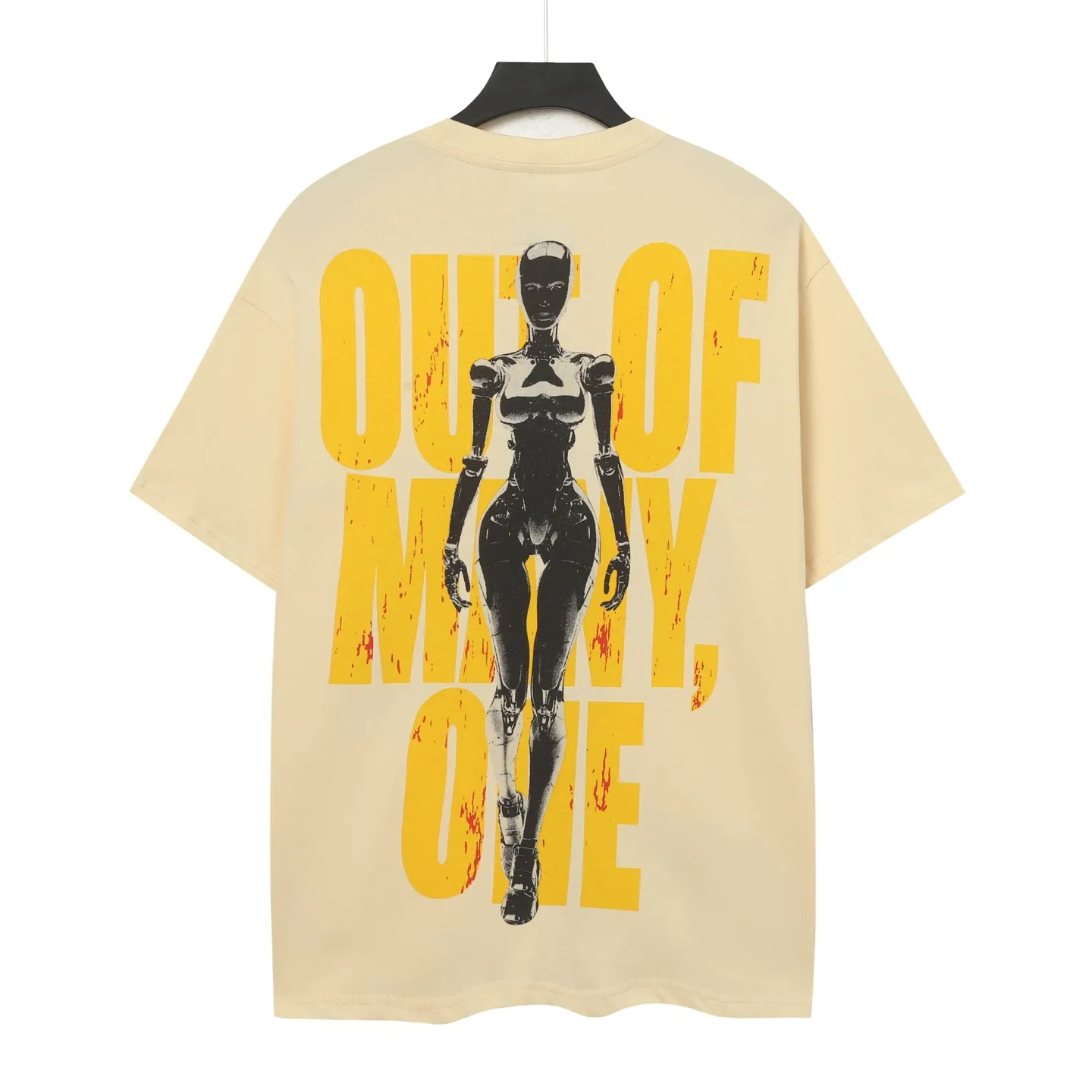 5007#White/ ｜ Godspeed Retro T（ ） （fabric）：32 Sizes（size）：S-M-L-XL （colour）：White、 、