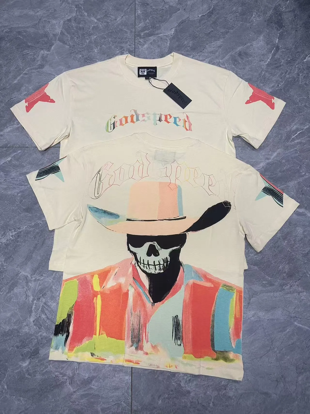 5097# ｜ Godspeed Retro T（ ） （fabric）32 Sizes（size）：S-M-L-XL （colour）：