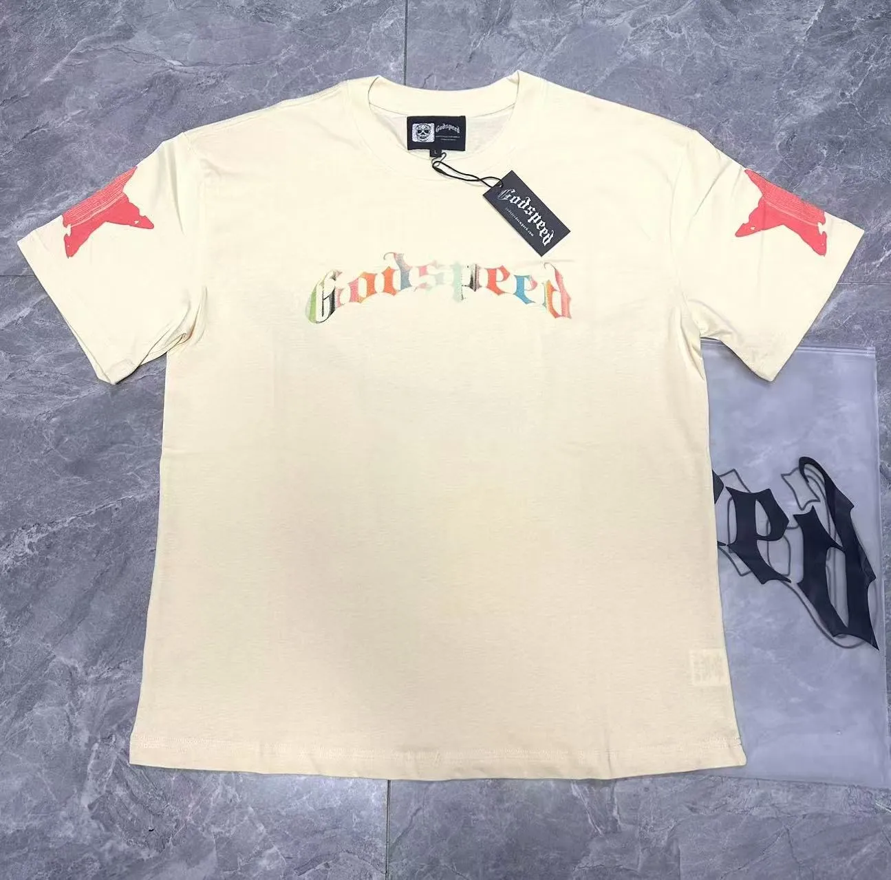 5097# ｜ Godspeed Retro T（ ） （fabric）32 Sizes（size）：S-M-L-XL （colour）：
