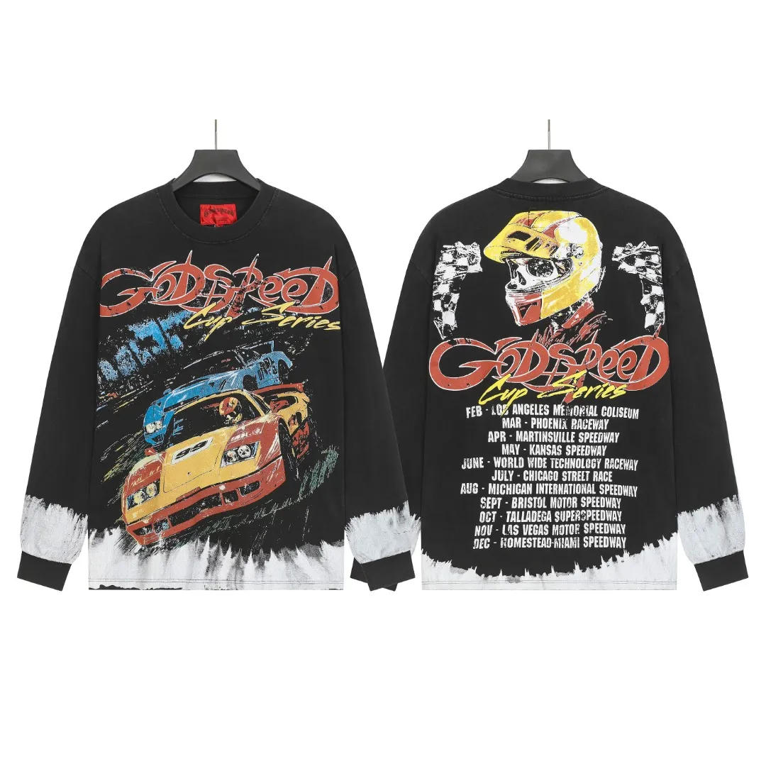 G # / Black｜ . Godspeed Retro T （ ） （fabric）： 26 Sizes（size）：S-M-L-XL （colour）： / Black