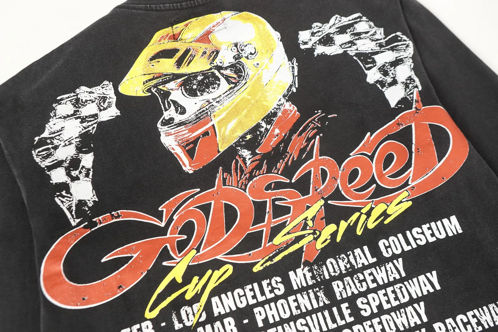 G # / Black｜ . Godspeed Retro T （ ） （fabric）： 26 Sizes（size）：S-M-L-XL （colour）： / Black