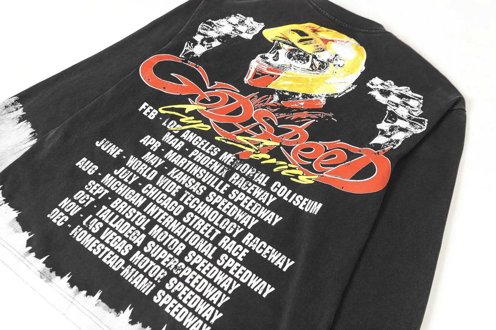 G # / Black｜ . Godspeed Retro T （ ） （fabric）： 26 Sizes（size）：S-M-L-XL （colour）： / Black